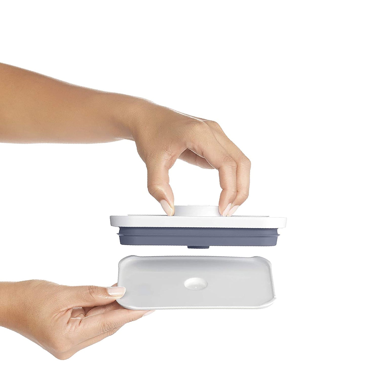 Small Square 1 Litre Canister Made from BPA Free Plastic