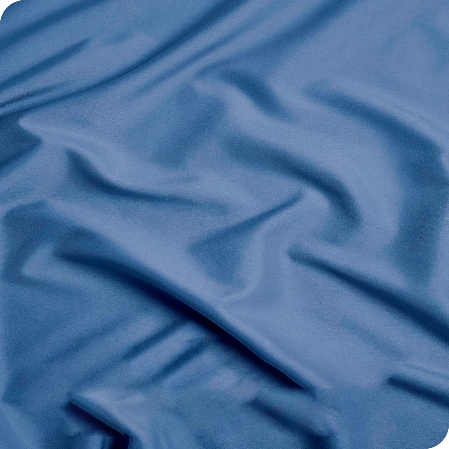 2000TC Ultra Soft Microfiber Zipper Closure Quilt Cover Set - Ocean