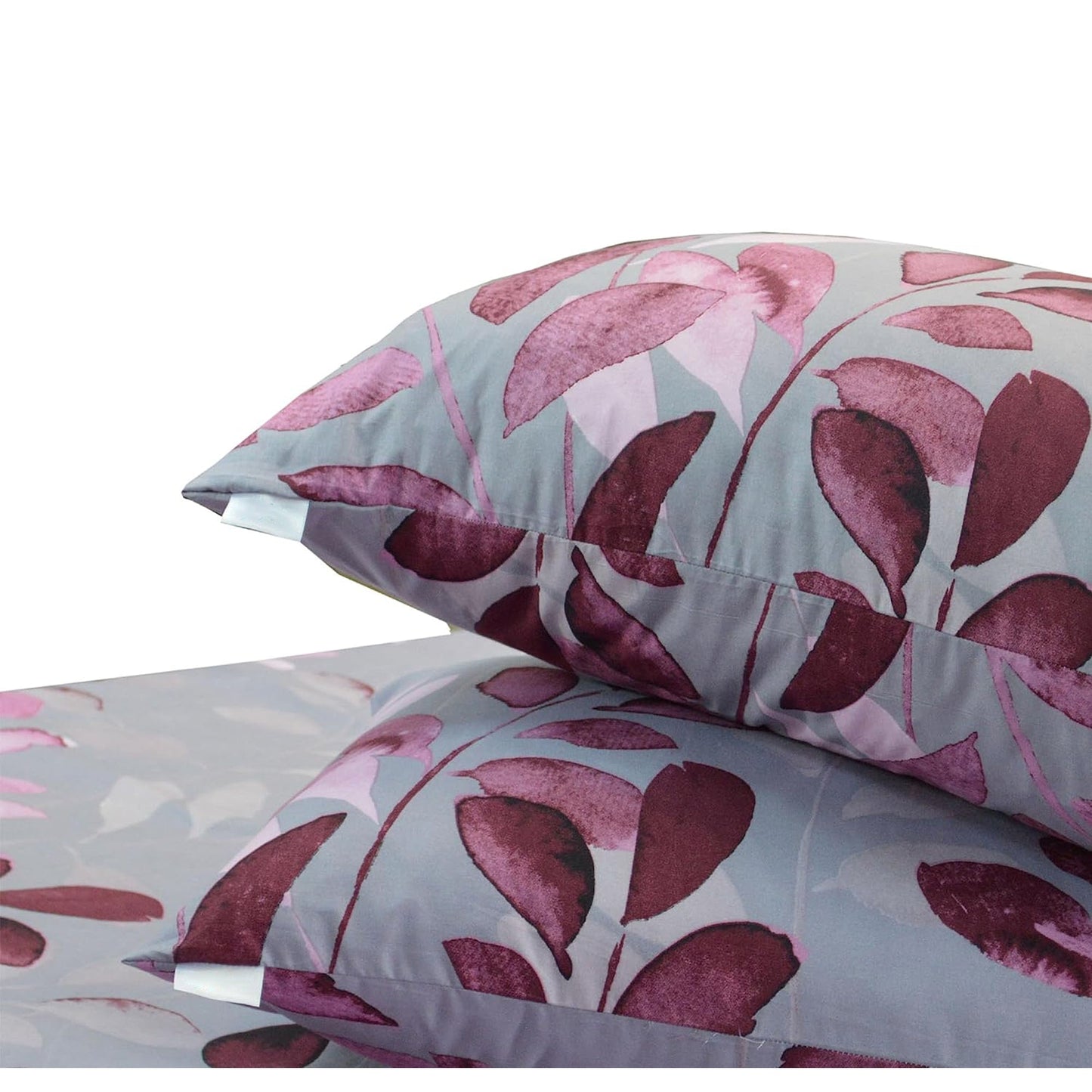Soft and Lightweight Microfibre Deep Bed Sheet Set - Rosewood Pink