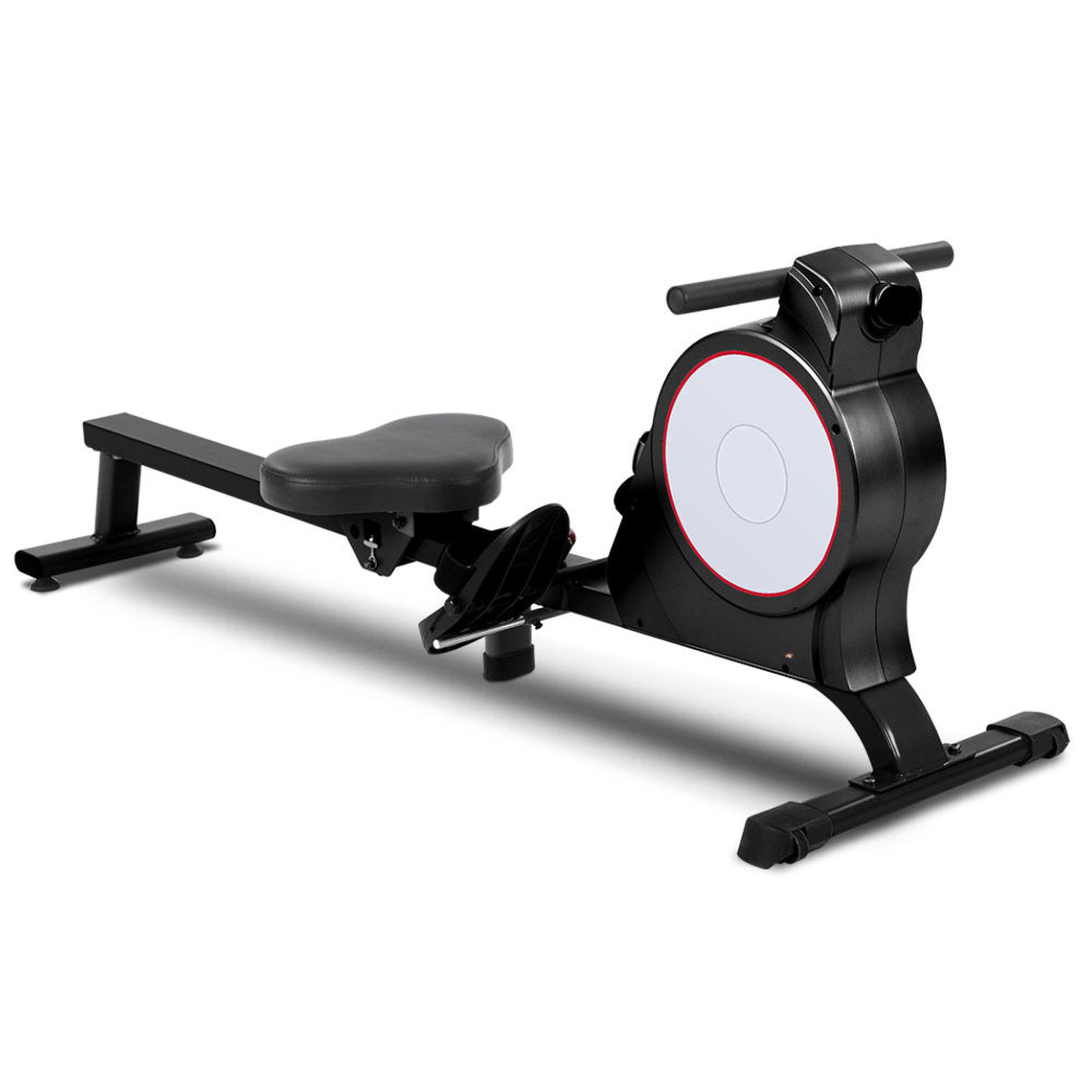 Magnetic Rowing Exercise Machine Rower Resistance Cardio Fitness Gym - Weight Capacity 150kg