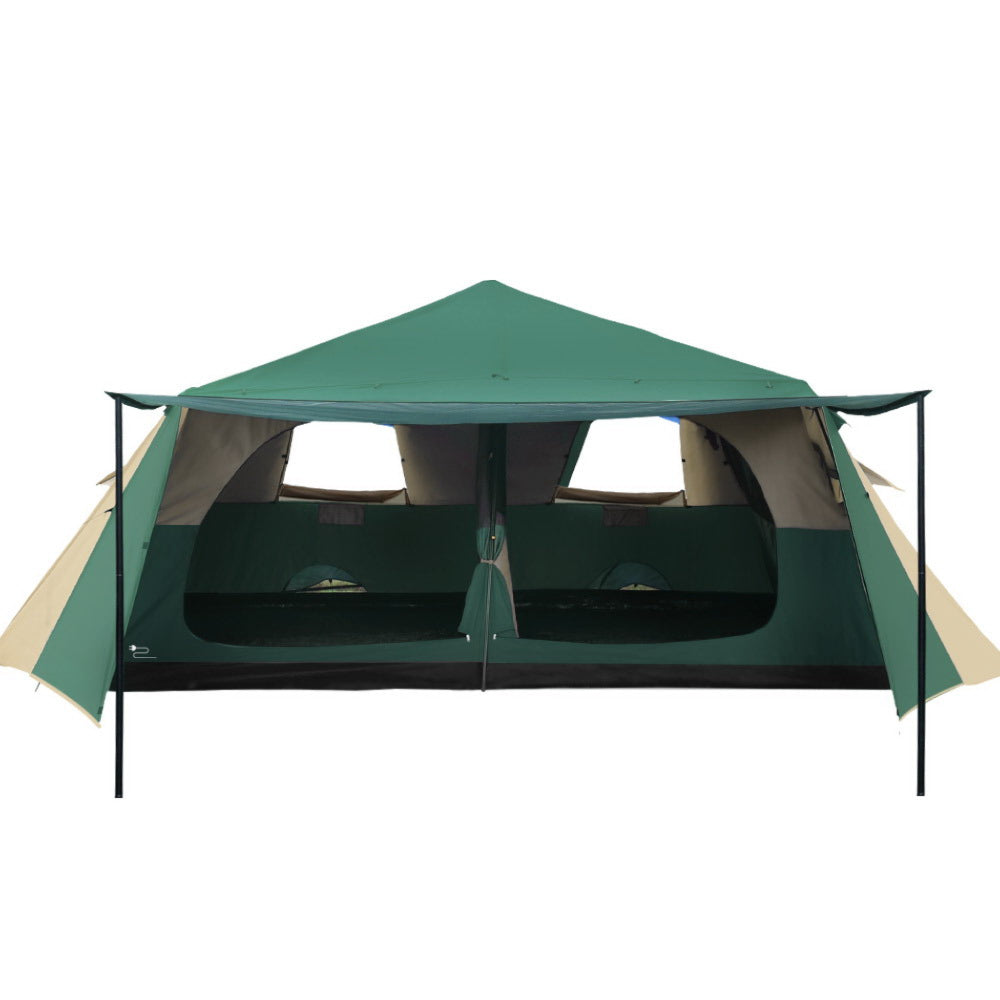 Camping Tent Pop Up Family Hiking Beach Dome - Fits 8 Person