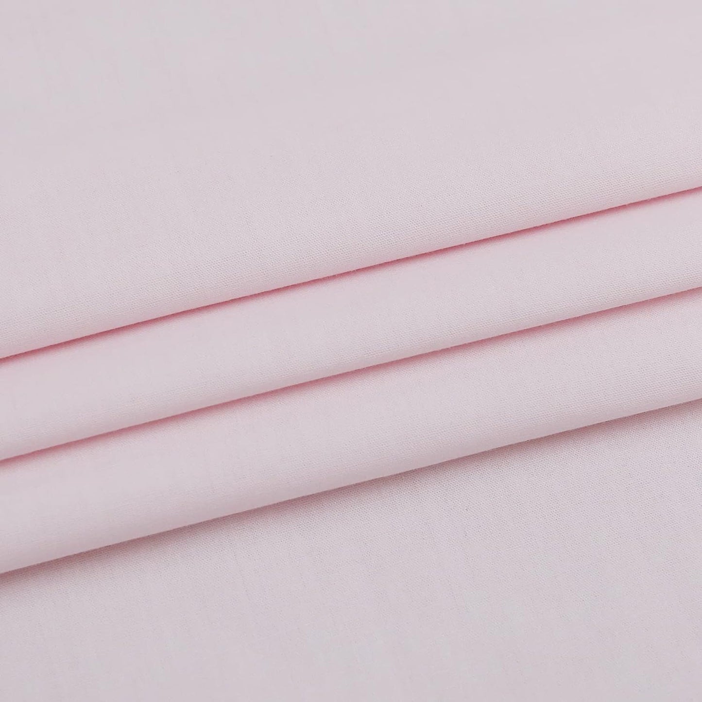 300 Thread Count Sheet Set 50% Cotton 50% Polyester Bed Sheet Set - Light Pink