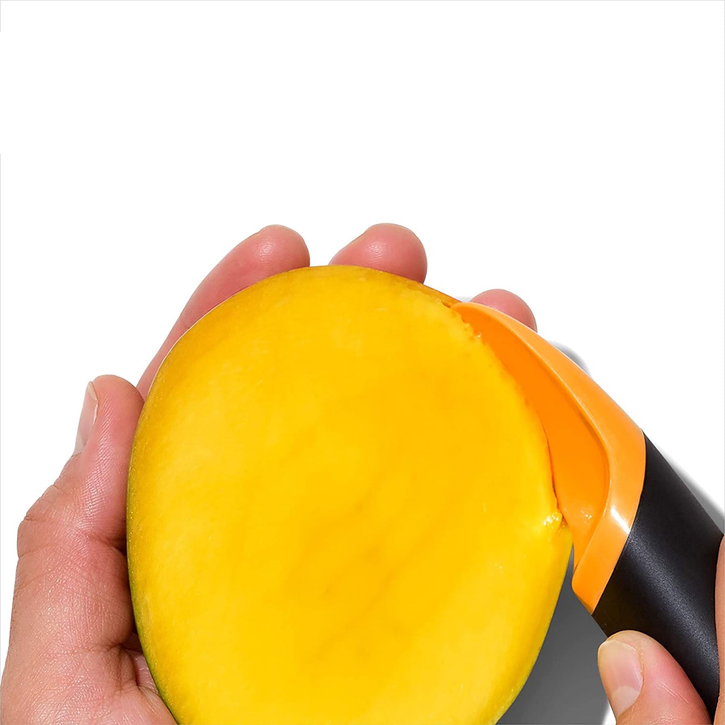 Mango Slicer with Scoop - Orange
