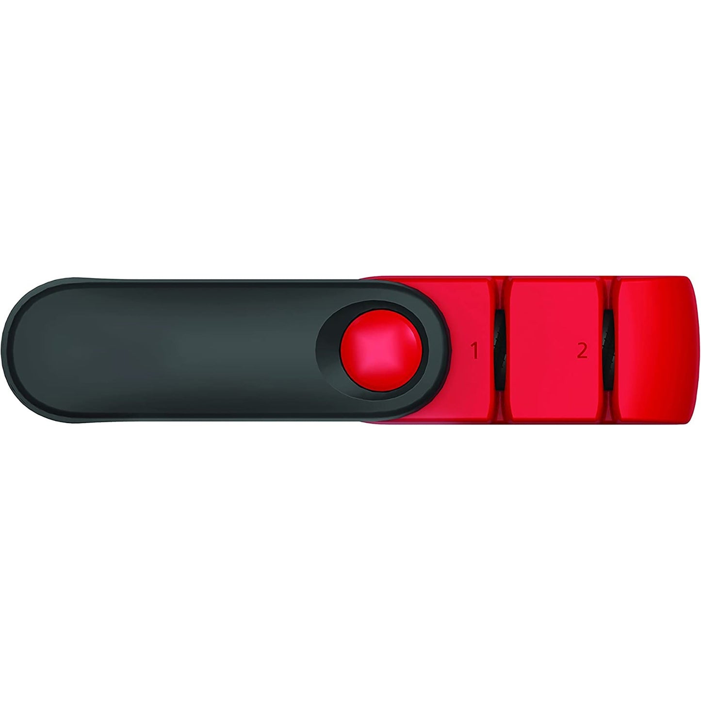 Stainless Steel Folding Knife Sharpener and Honer - Red