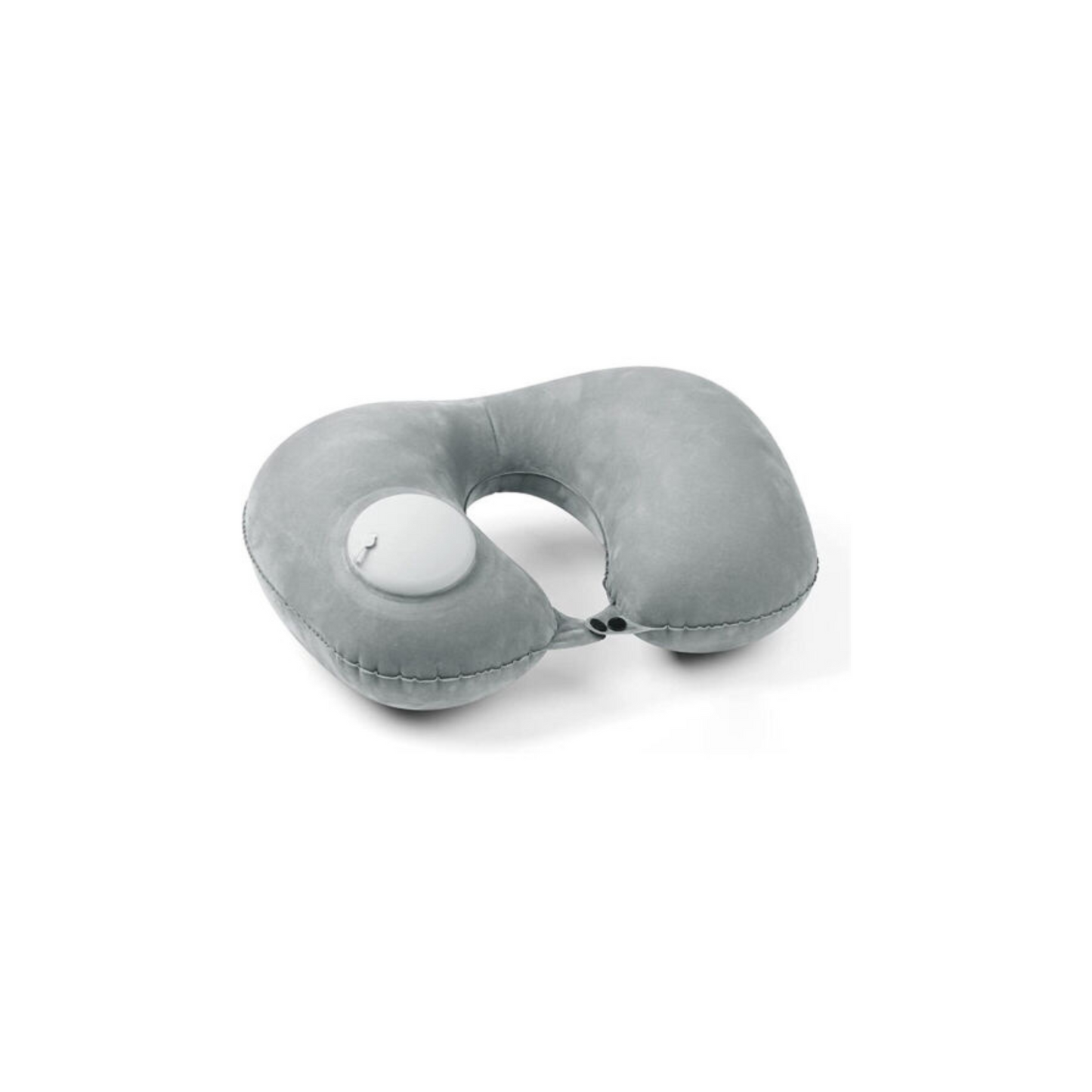 U Shaped Inflatable Neck Travel Pillow Press Type Car Flight Head Rest