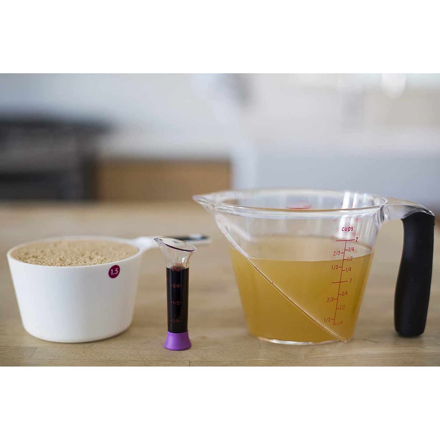 BPA Free Angled Clear Measuring Cup - 500 ML