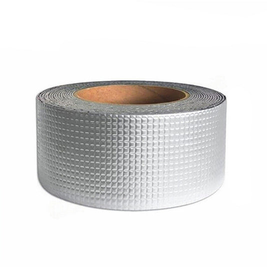 Roof Pipe Repair Waterproof Tape Butyl Rubber Aluminium Foil 50mm 5m