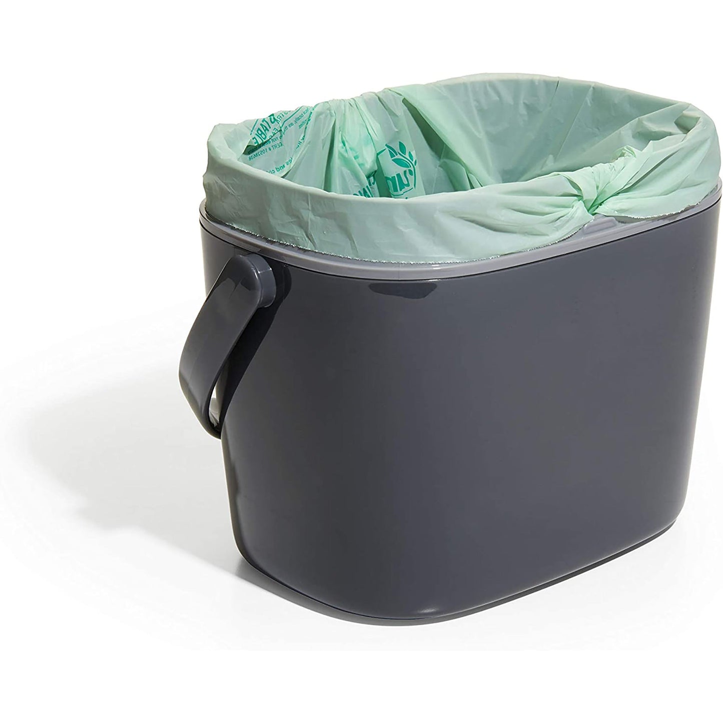 Easy Clean Compost Bin 6.62 Litre - Charcoal