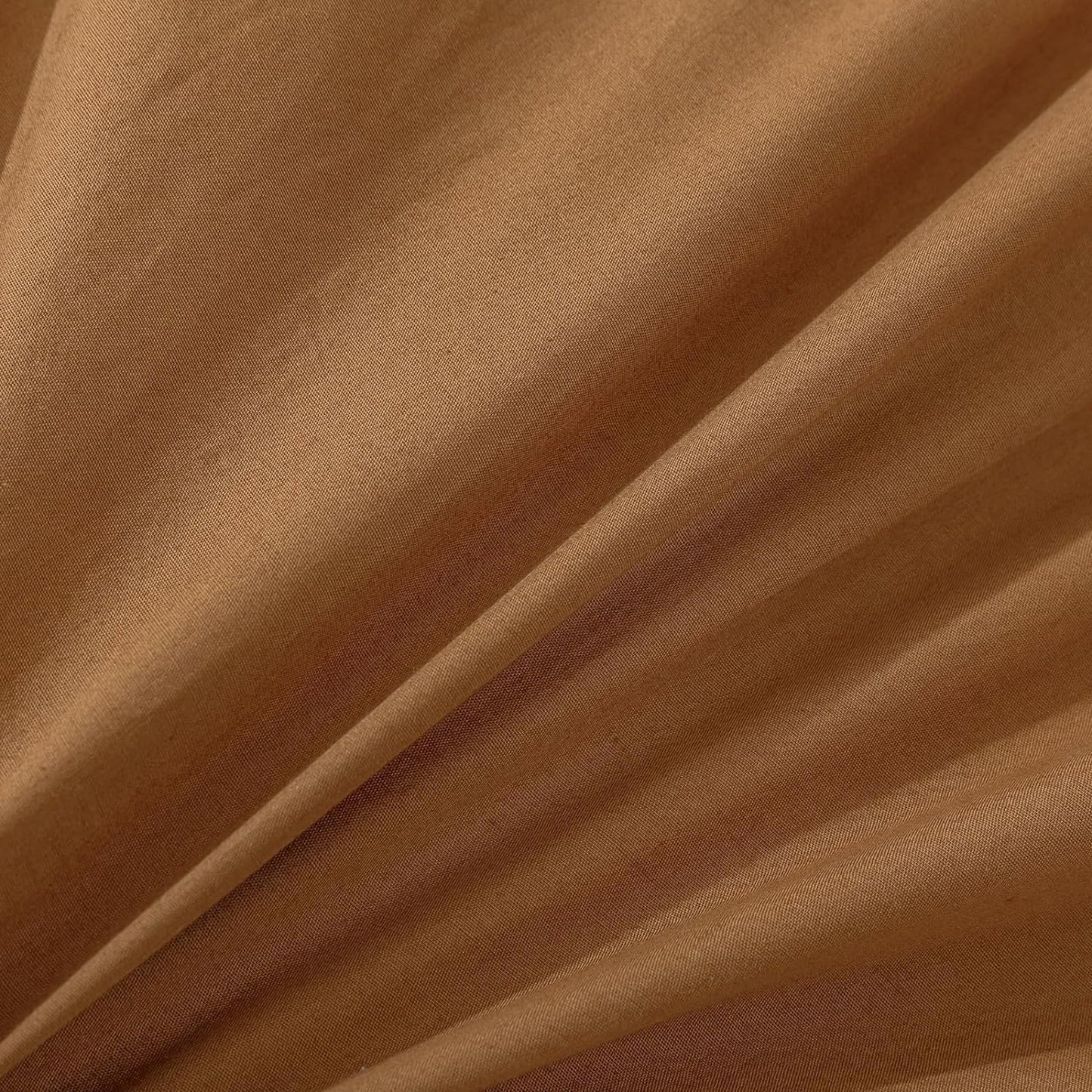 225TC Soft and Cozy Hypoallergenic Cotton Washed Quilt Cover Set - Orange