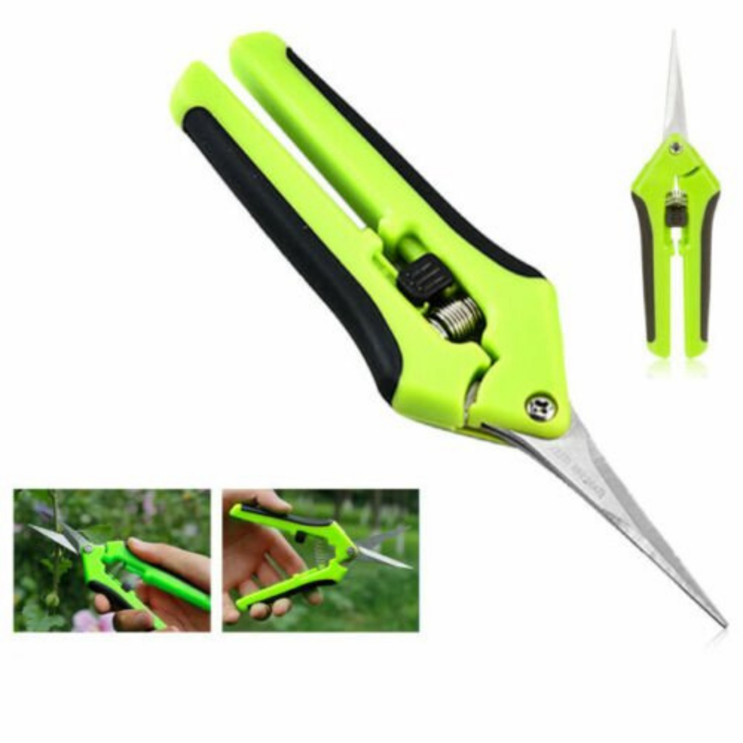 2pcs Pruning Shears Garden Plant Scissors for Trimming Trees Snips Branch