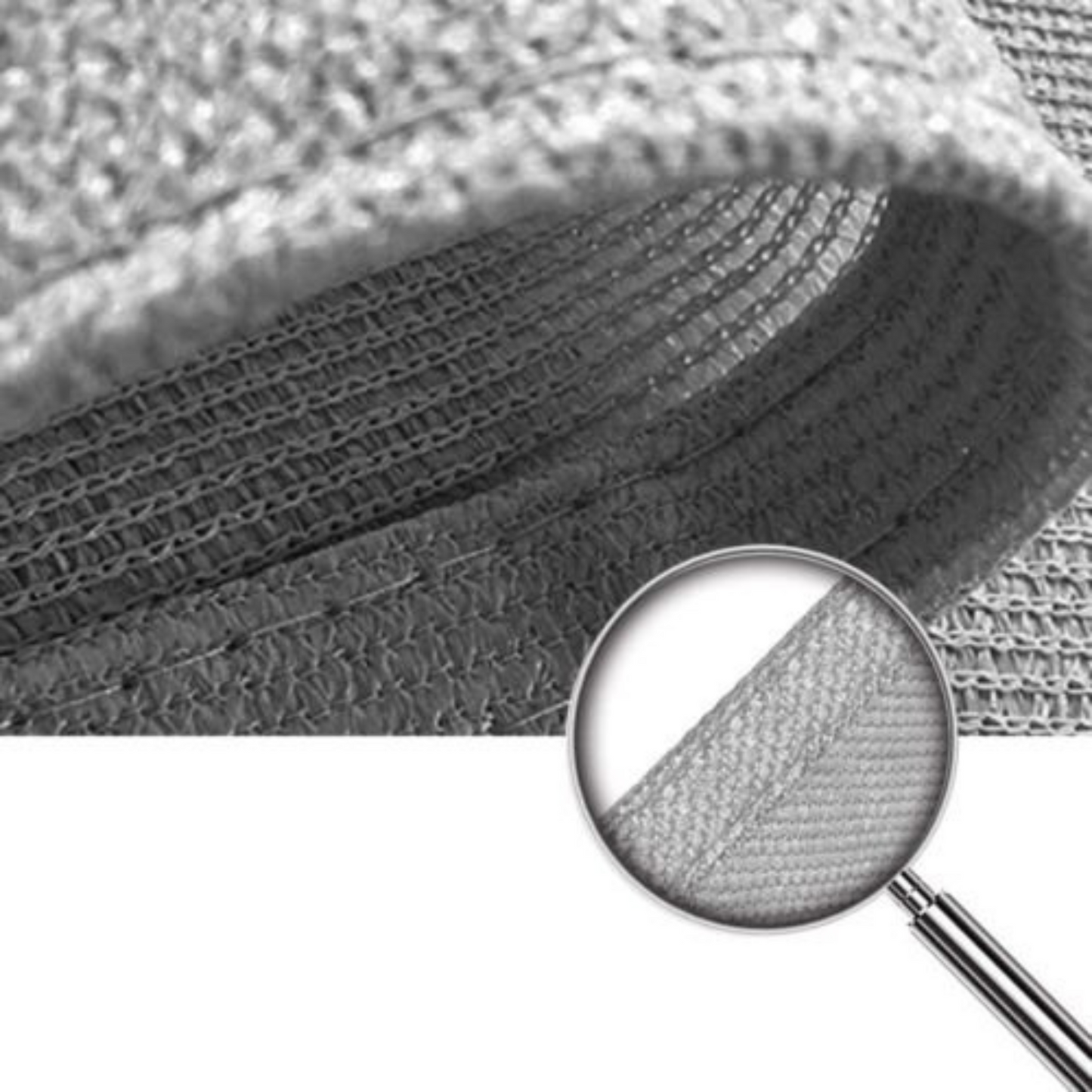 Extra Heavy Duty Grey Shade Sail Sun Triangle Square Rectangle for Garden