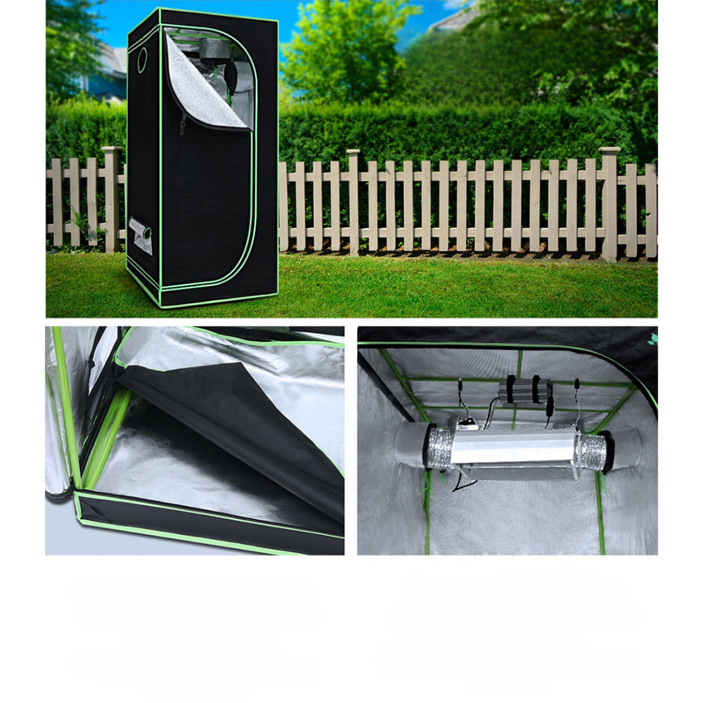 Grow Tent Kits 1680D Oxford 0.7MX0.7MX1.6M Hydroponics Grow System