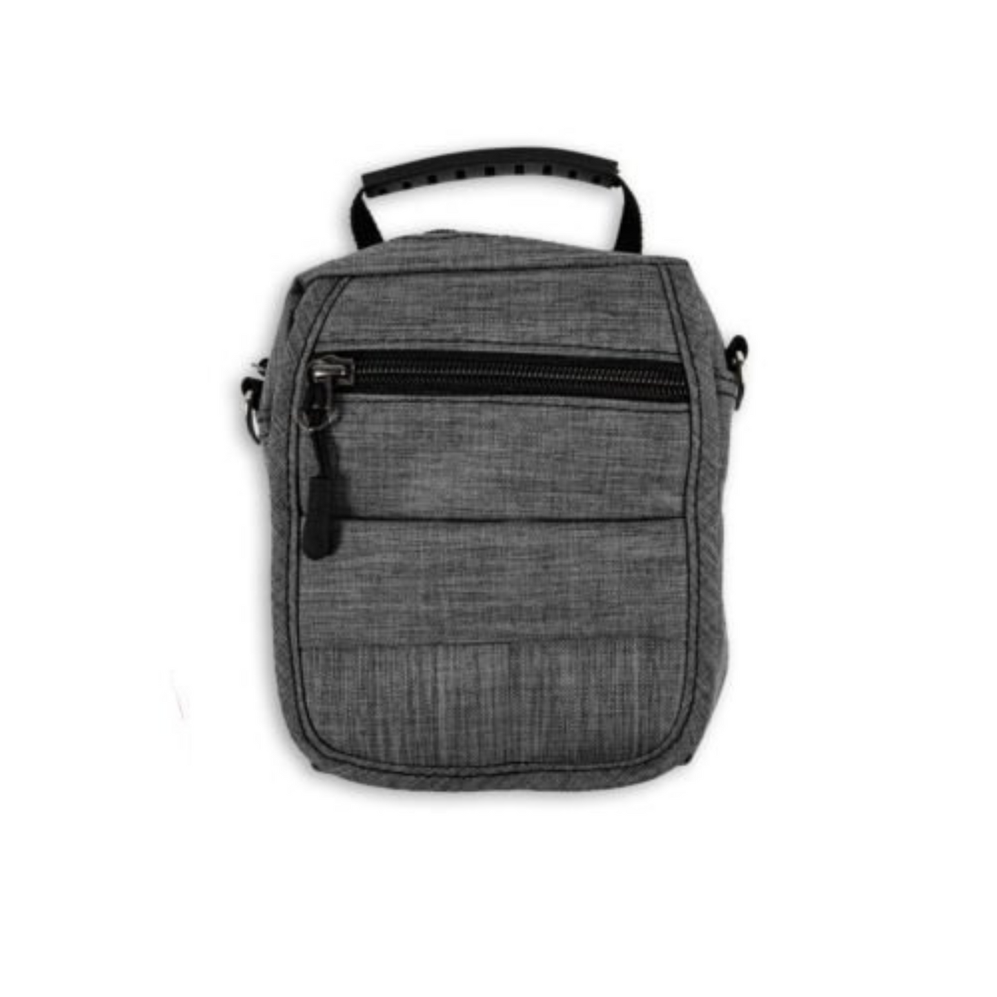 2pcs Adjustable Cross Body Shoulder Bag 3 Zipper Design with Multiple Pockets