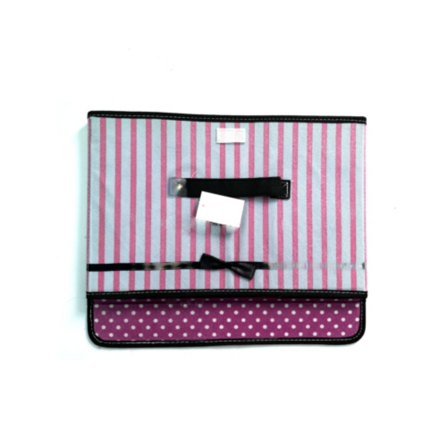 Foldable Storage Cube with Cover Fabric Toy Organizer Box