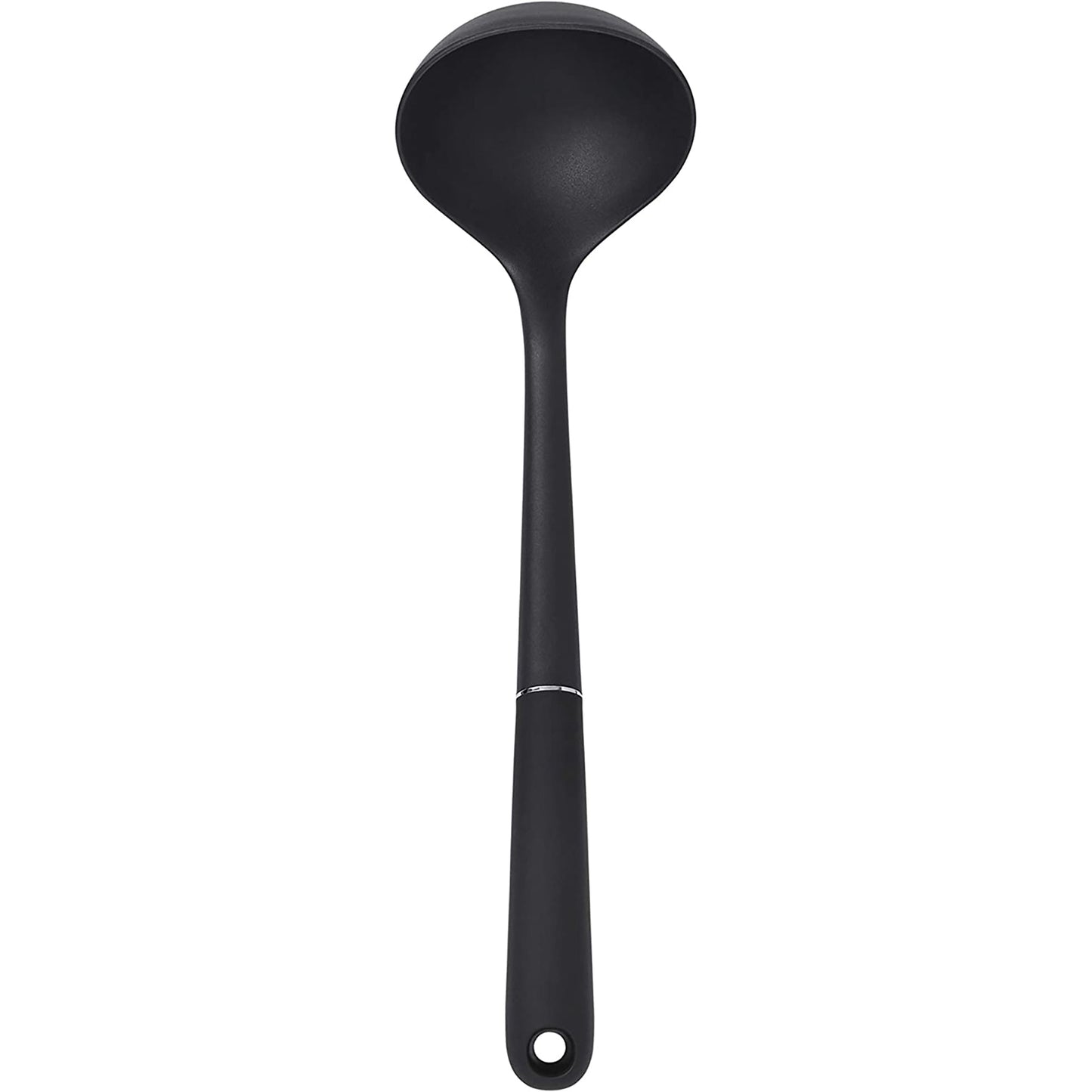 Nylon Soup Ladle Kitchen Utensil - Black