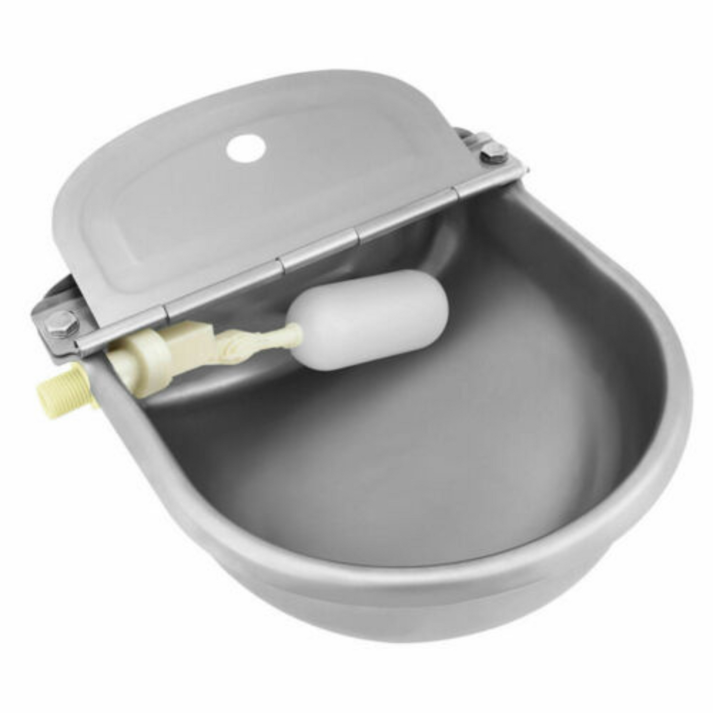 Auto Fill Stainless Steel Water Trough Drinking Bowl for Dog Horse Chicken