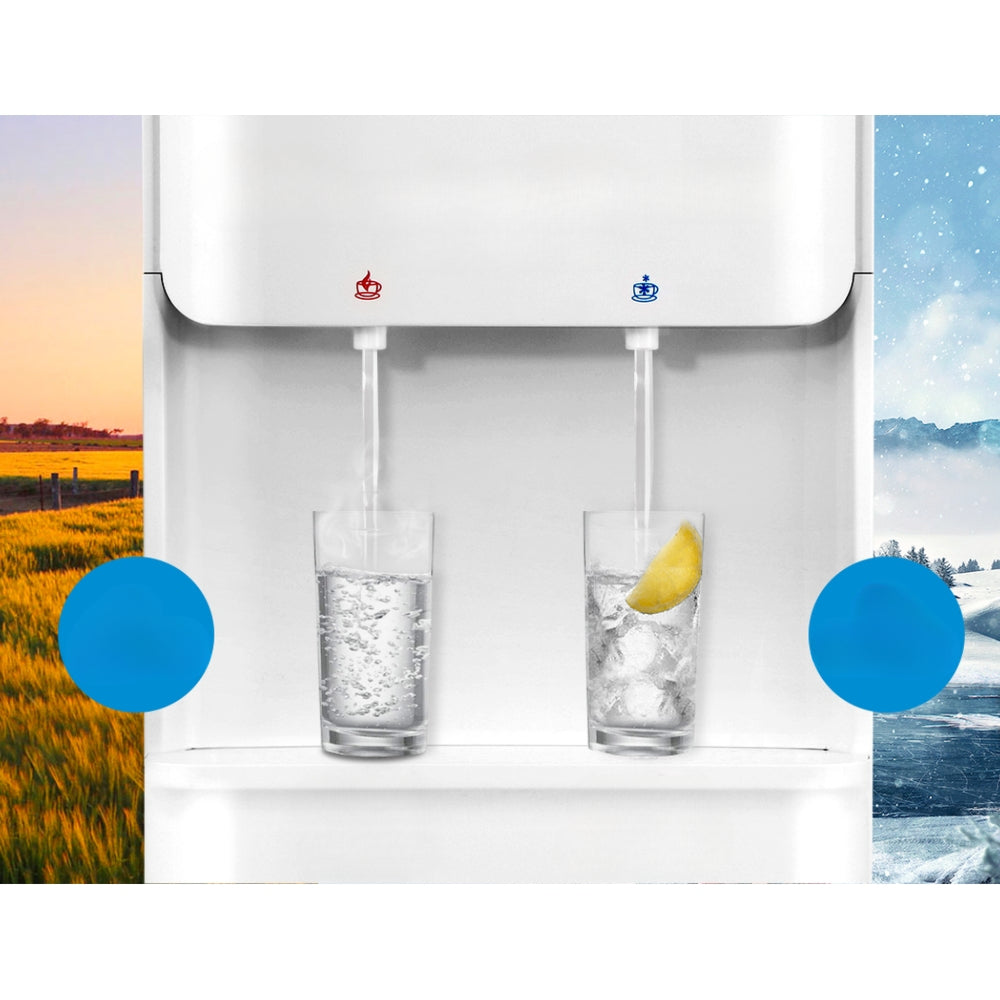 22L Water Cooler Dispenser Hot Cold Taps Purifier Filter Replacement