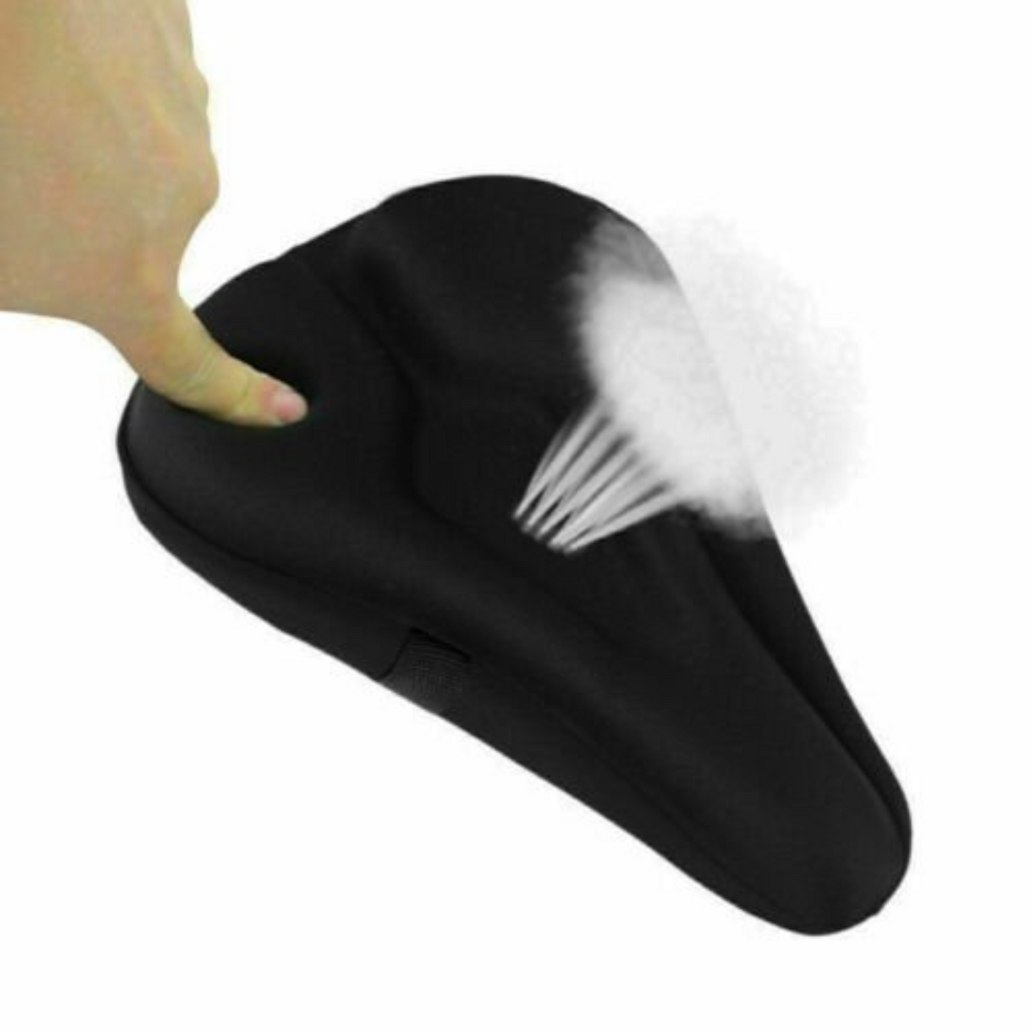 Extra Comfort Bike Saddle Seat Cover Soft Gel Pad Cushion for Bicycle Cycle