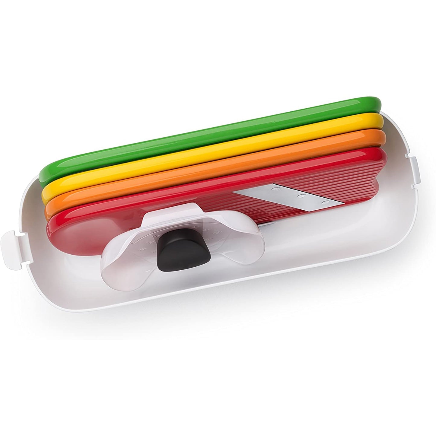 Stainless Steel Spiralize Grate and Slice Set Multi Colour