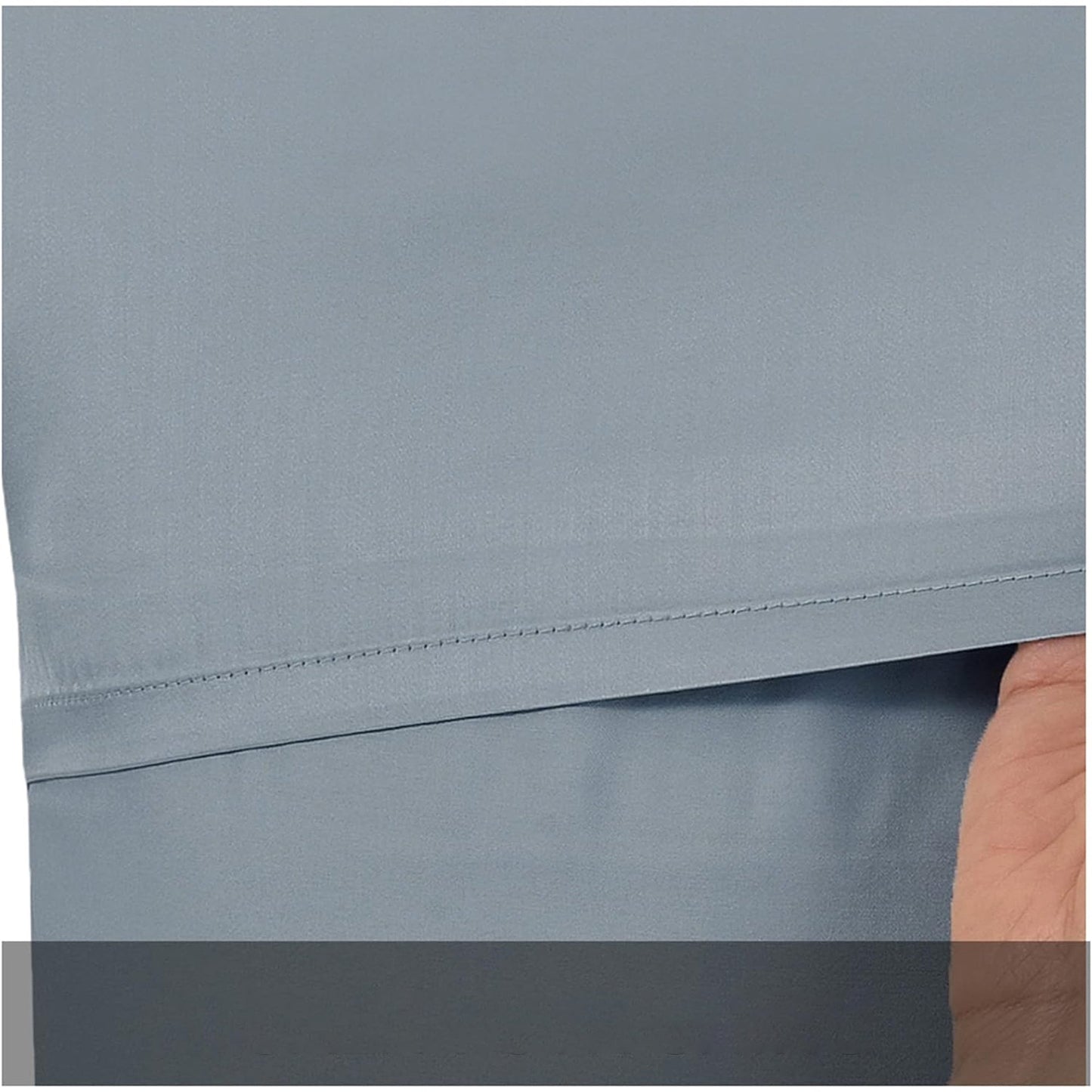 Pack Cooling Breathable Pillowcase with Envelope Closure - Smoke Blue