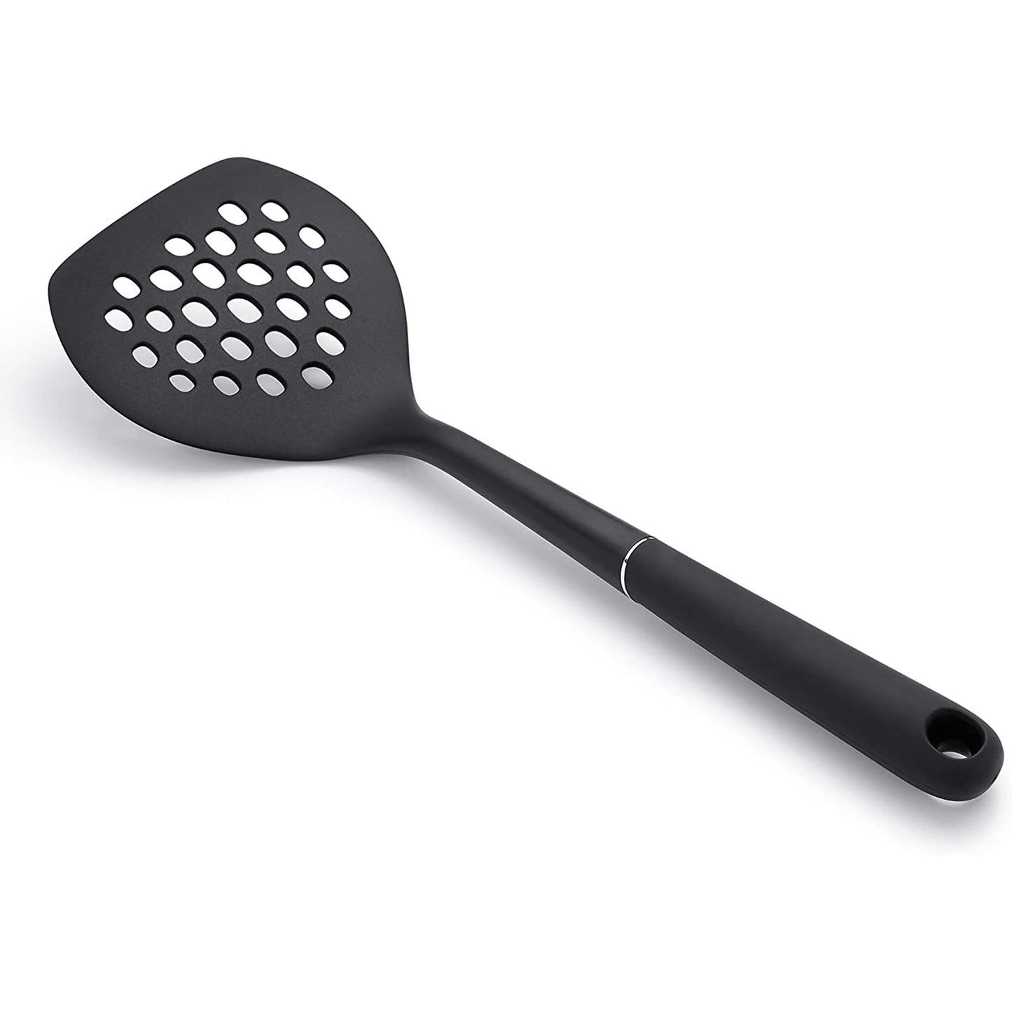 Nylon Round Turner Kitchen Utensil - Black