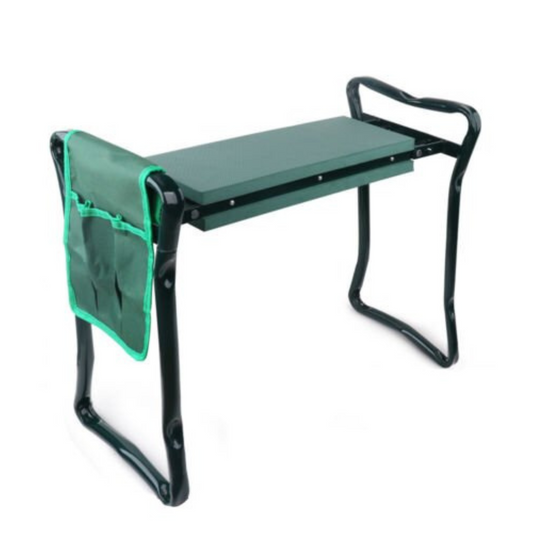 Garden Kneeler with 150kg Capacity Foldable Kneeling Pad Seat Stool