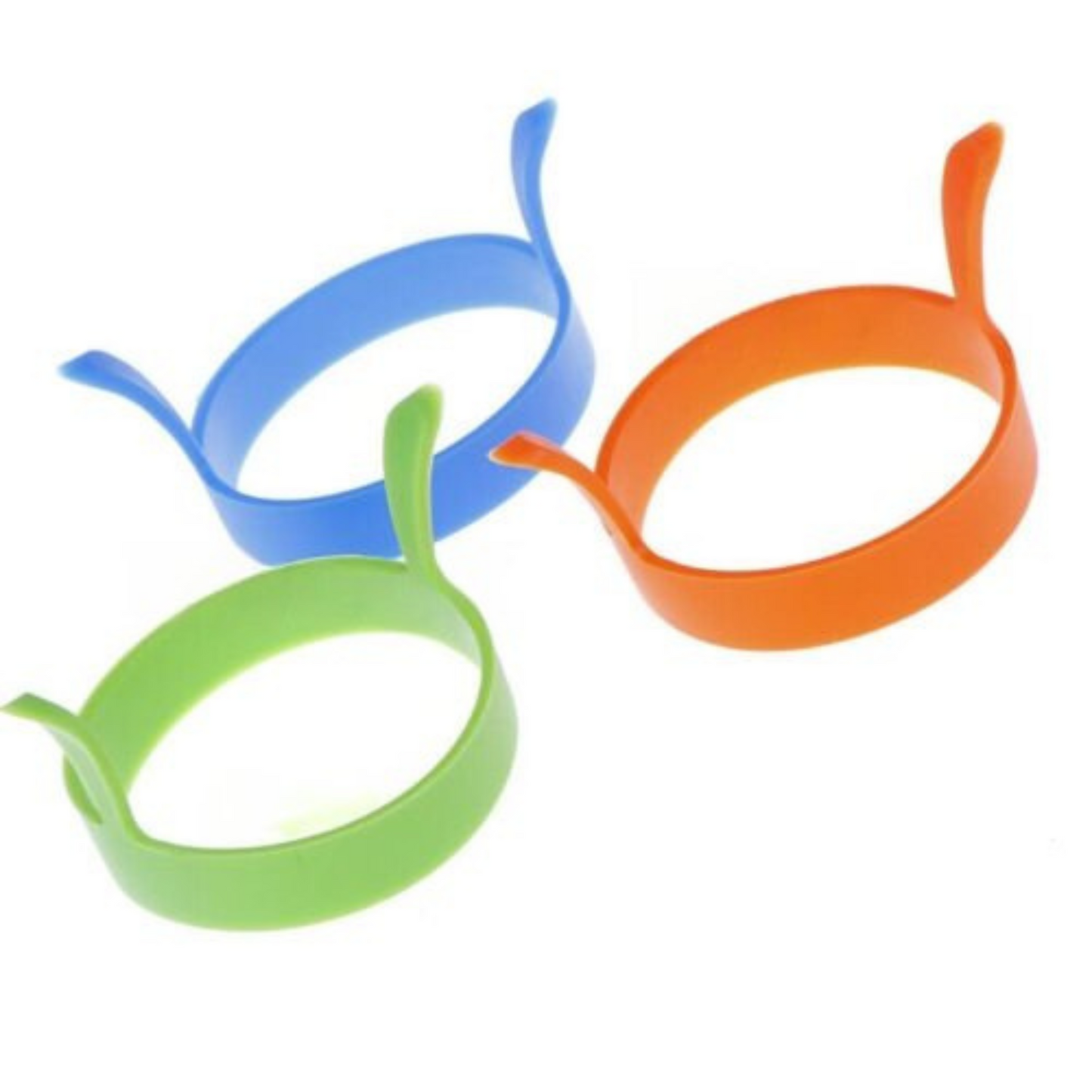 4pcs Silicone Egg Rings Non Stick Kitchen Baking Tools for Pancakes