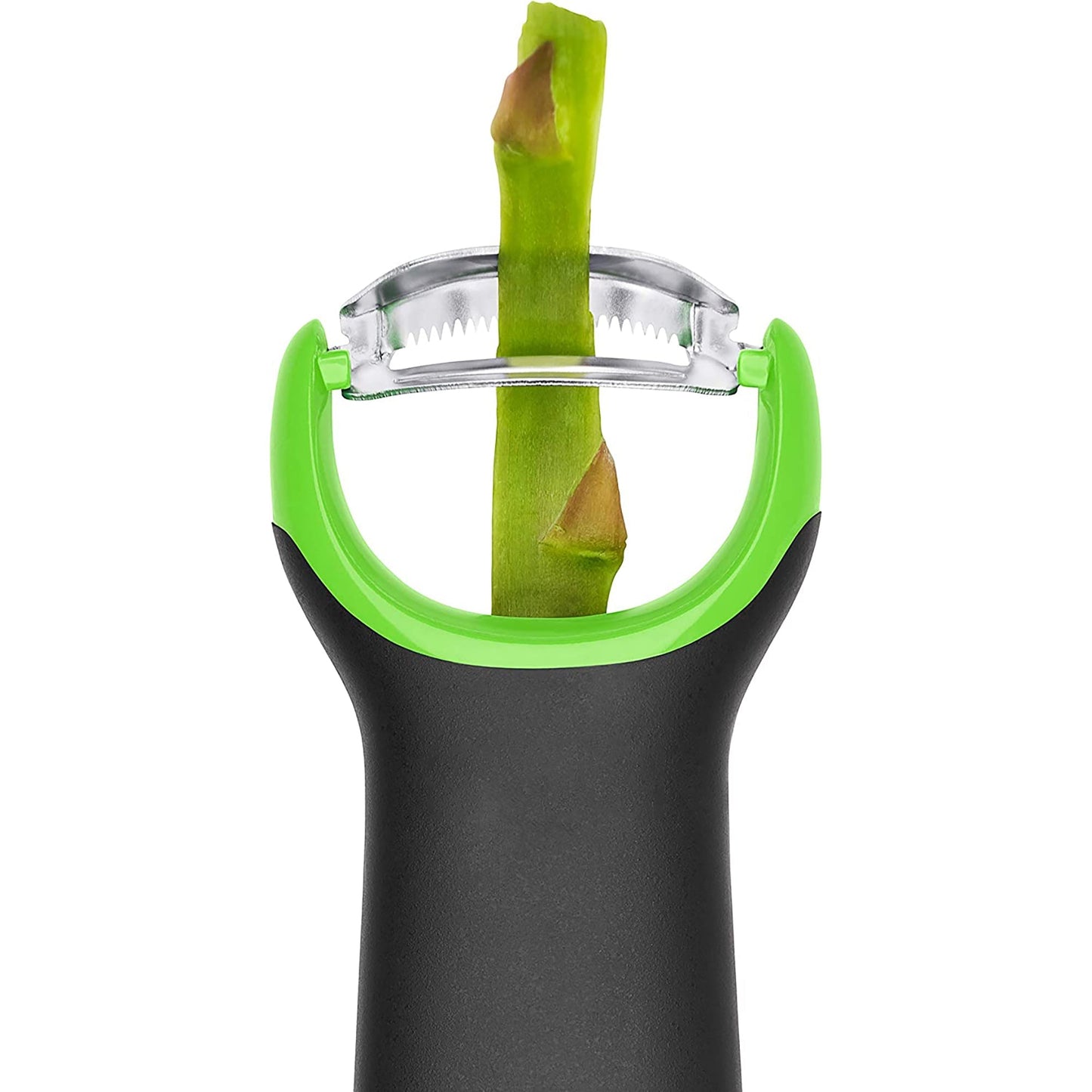 Japanese Stainless Steel Sharp Asparagus Peeler - Green