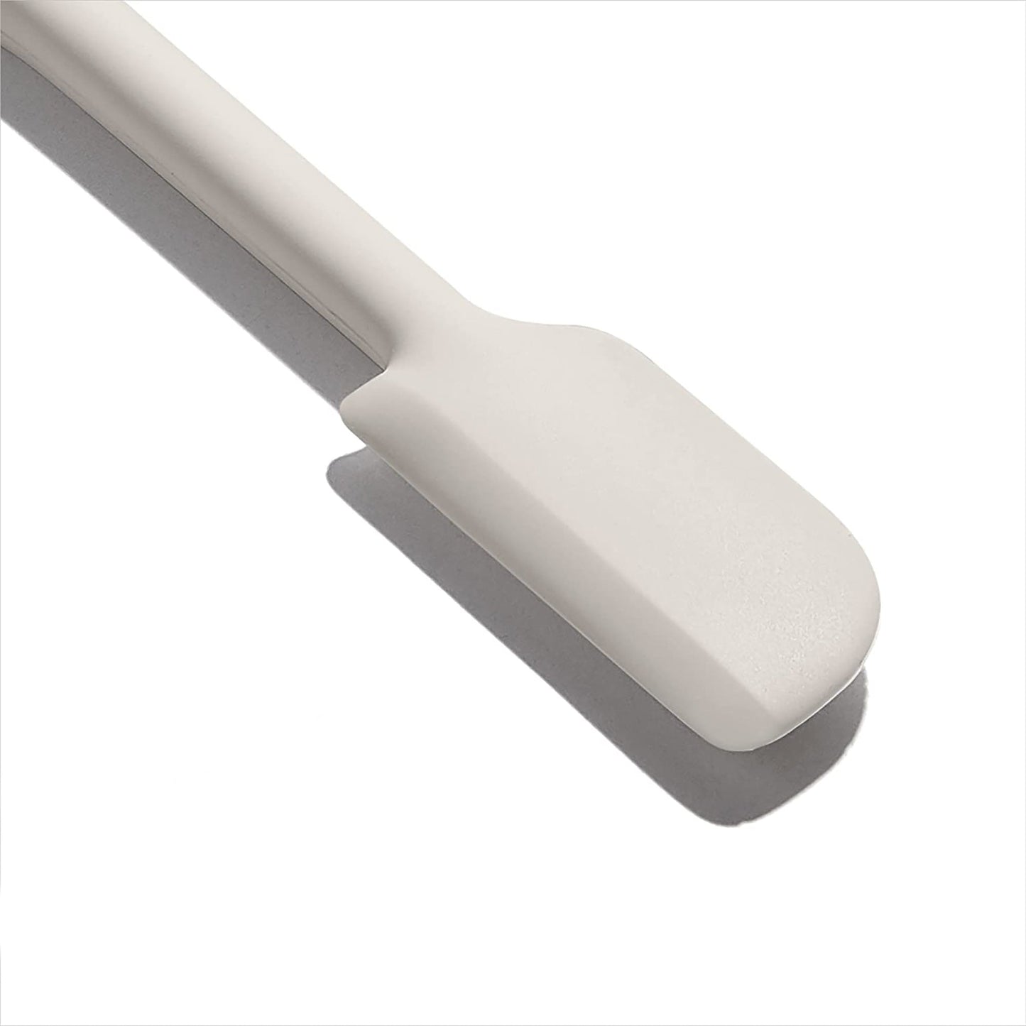 Silicone Jar Spatula 10.8x1.3 Inch - White