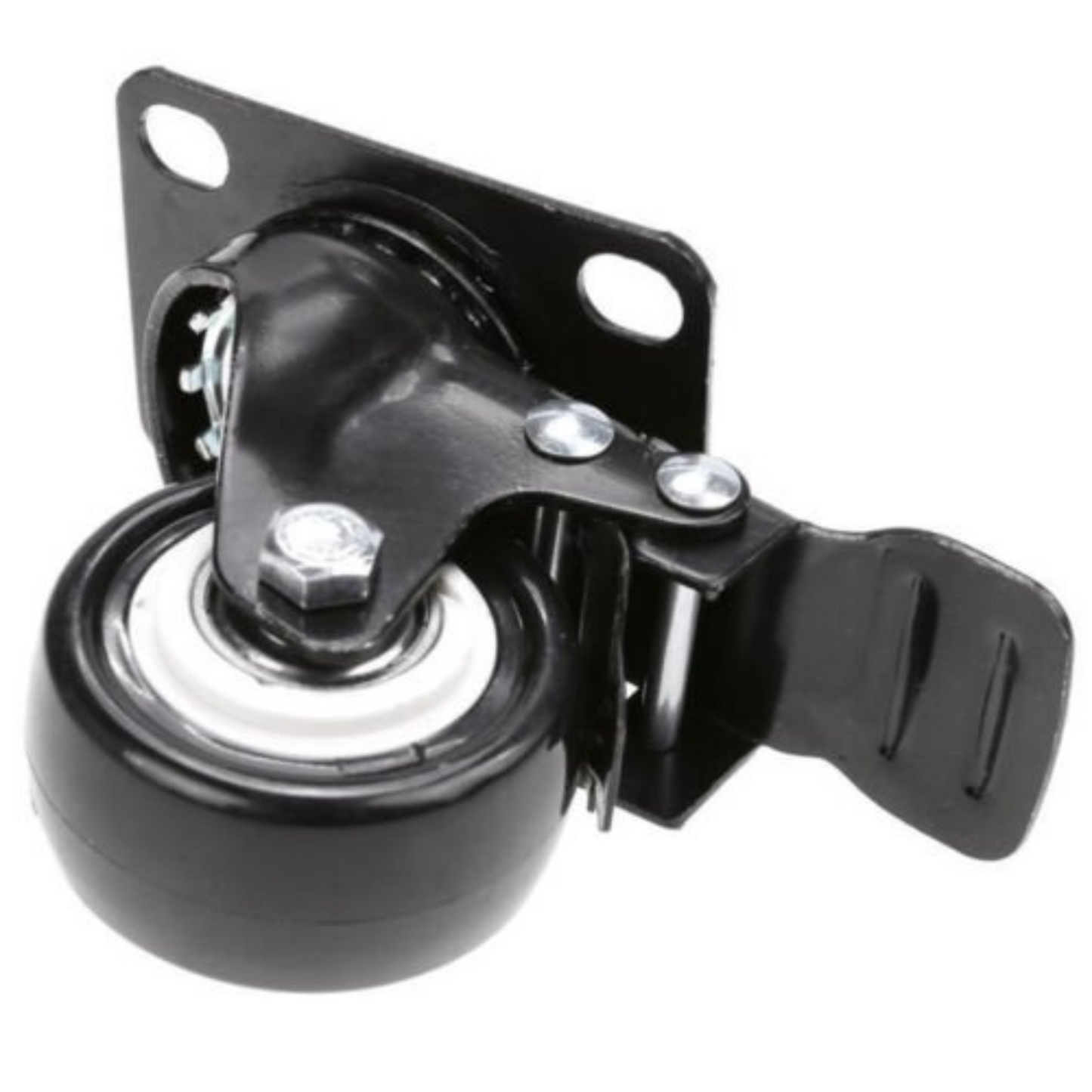 2 Inch Heavy Duty Caster Wheels Polyurethane Swivel Castors with Brake