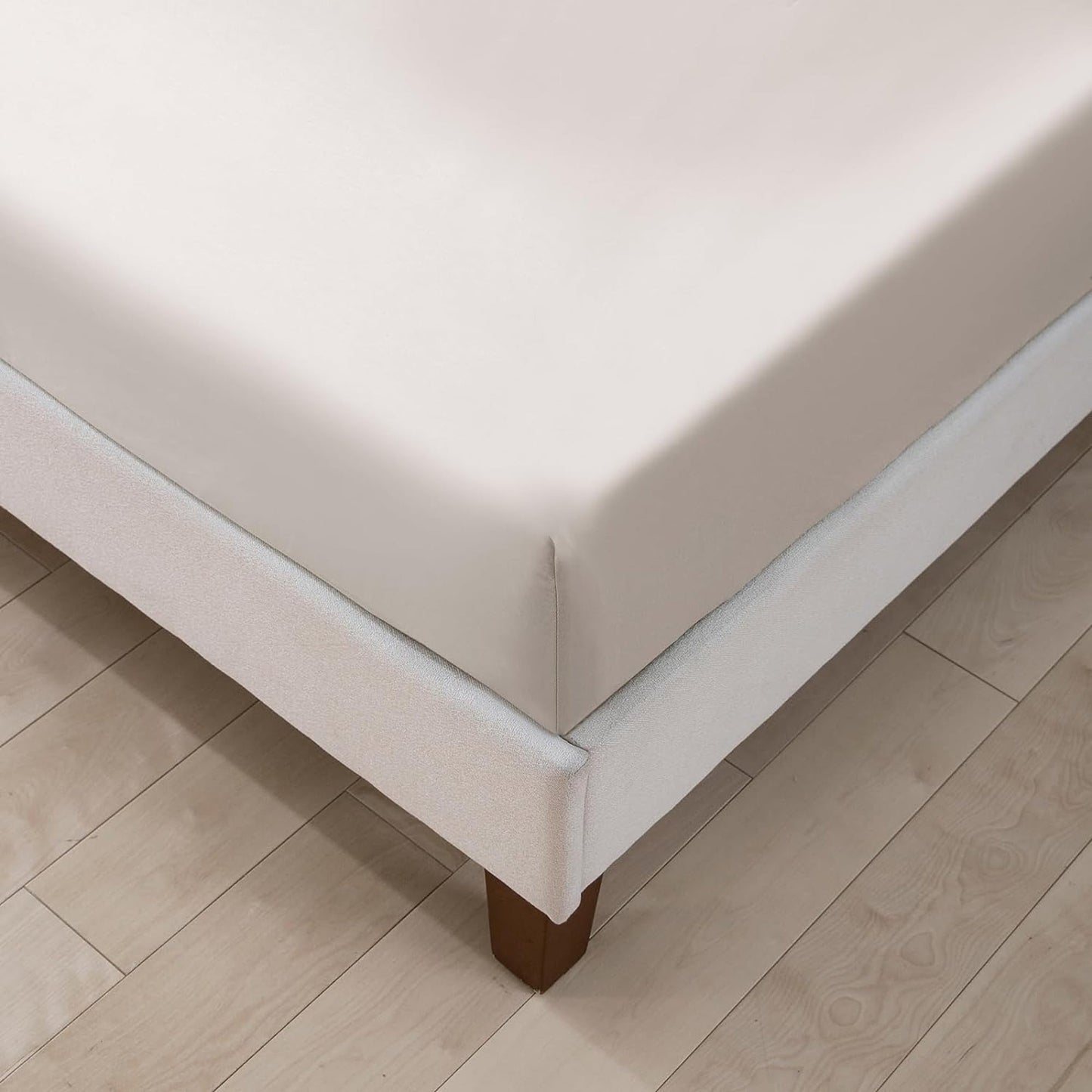 500TC Soft and Luxurious 100% Cool Breathable Cotton Bed Sateen Set - Stone