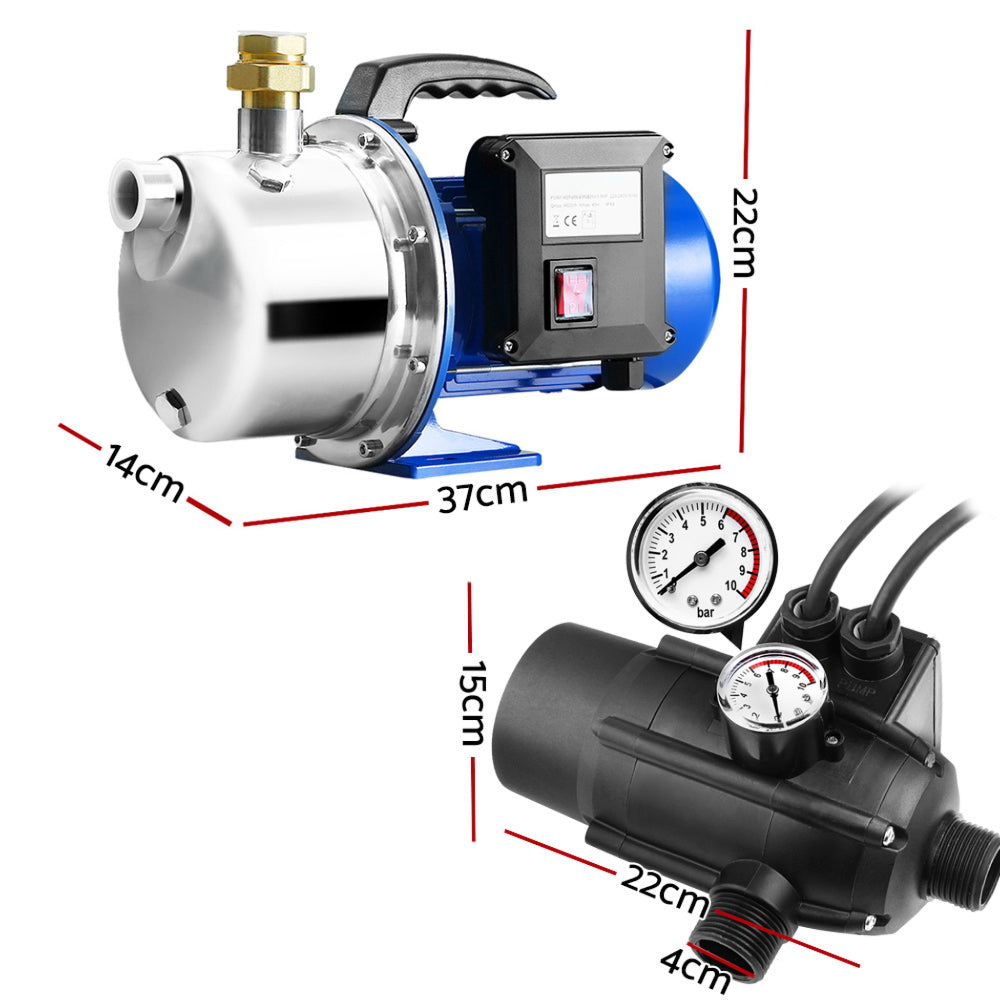 Auto Peripheral Pump Water Garden Tank Irrigation Jet Pump