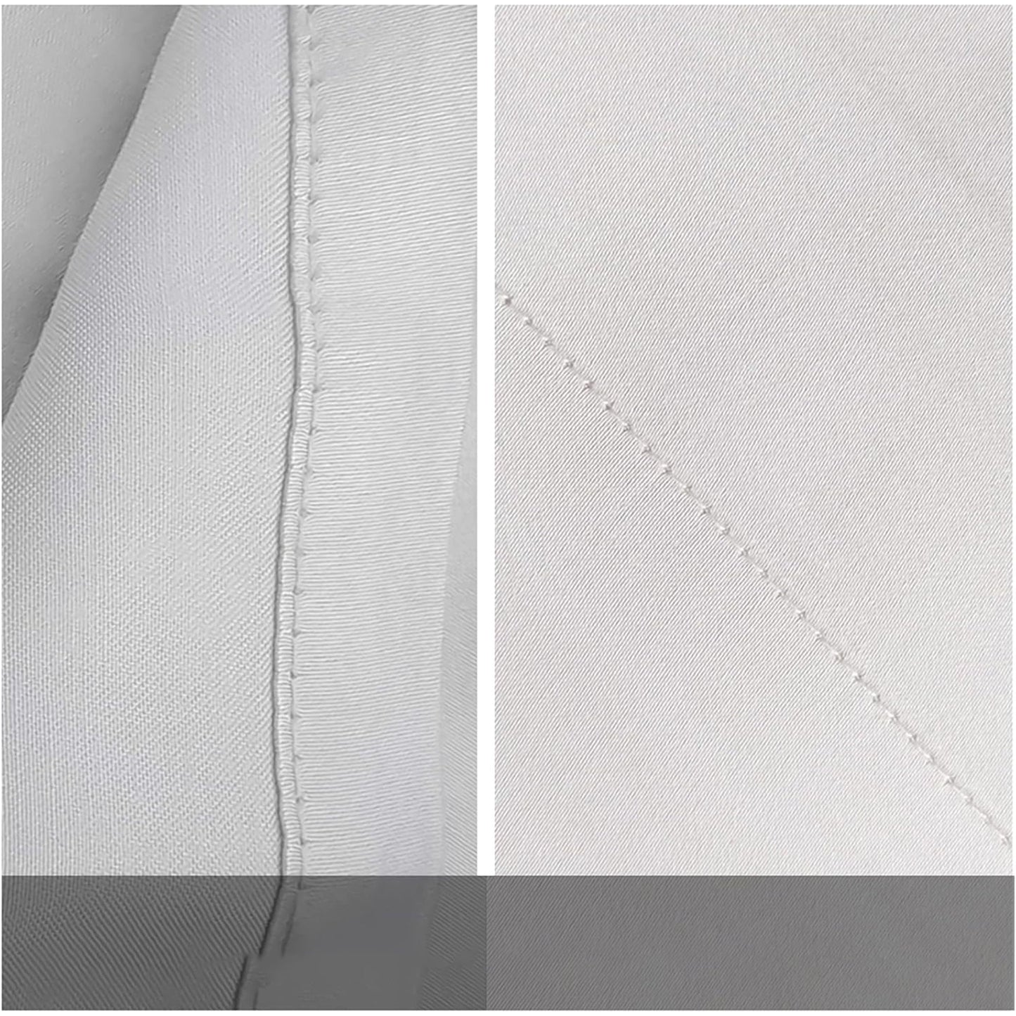 2 Pack Cooling Breathable Pillowcase with Envelope Closure - Silver