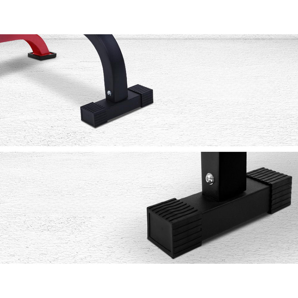 Fitness Flat Bench Weight Press Gym Home Strength Training Exercise - Max Weight 300kg