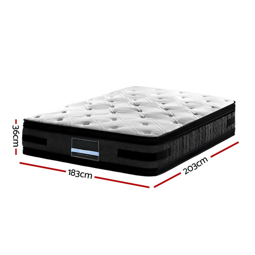 Bedding Euro Top Cool Gel Pocket Spring Mattress -  Single/King Single/Double/Queen/King