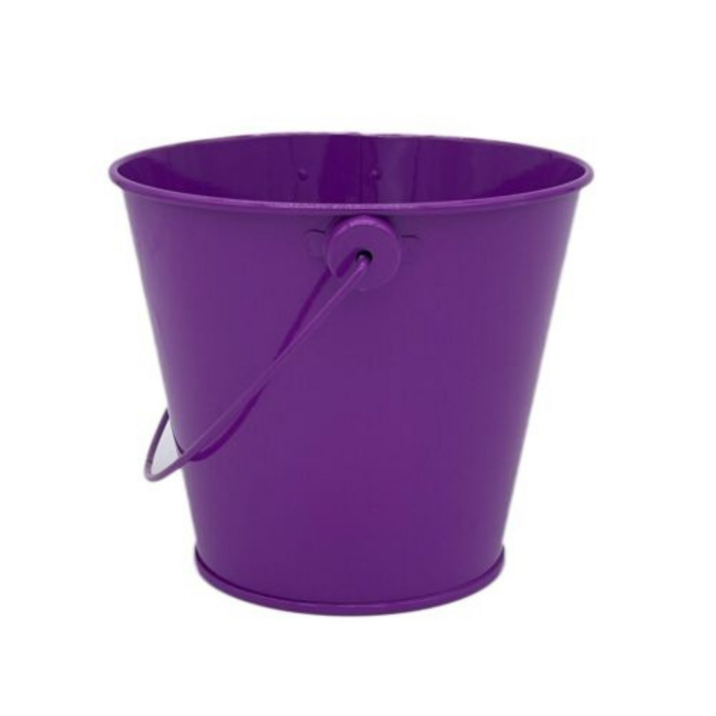 1pc Small Metal Bucket with Handles Mini Tins Pails for Wedding Party Candy Plants