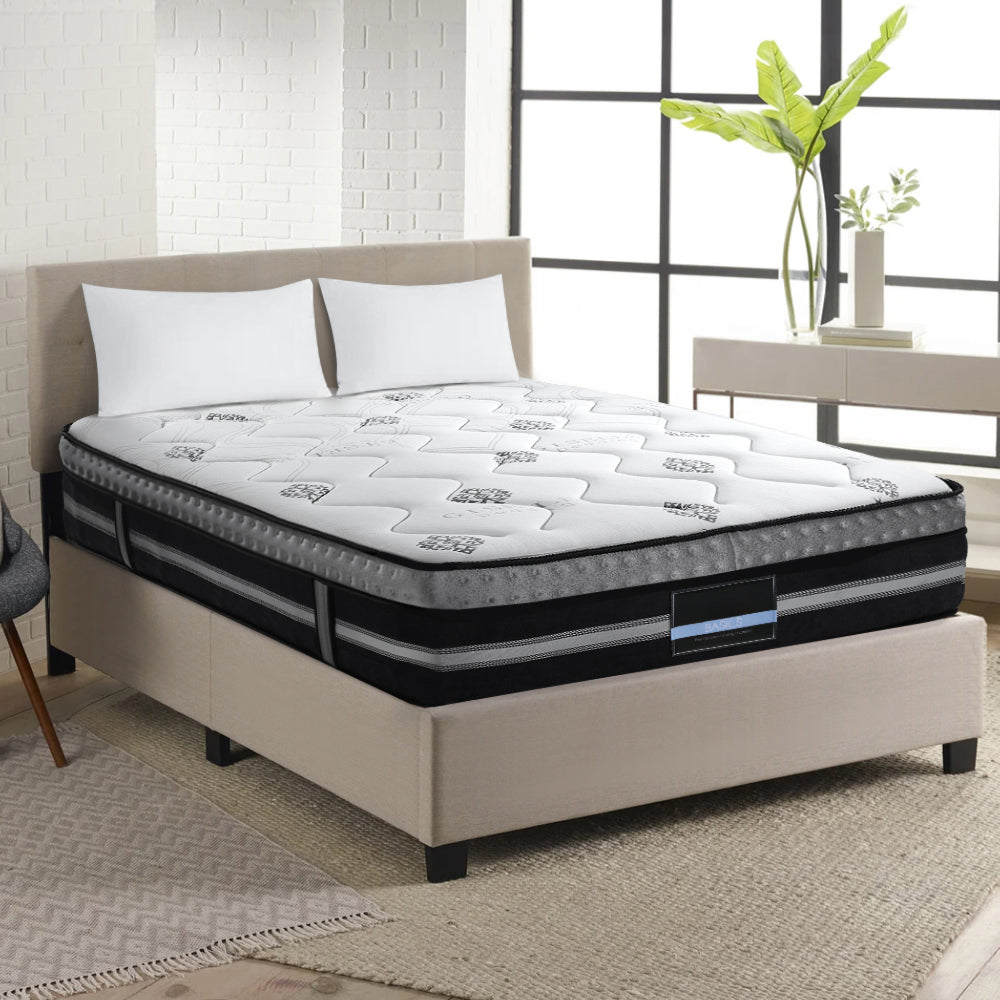 Bedding Galaxy Euro Top Cool Gel Pocket Spring Mattress - Queen