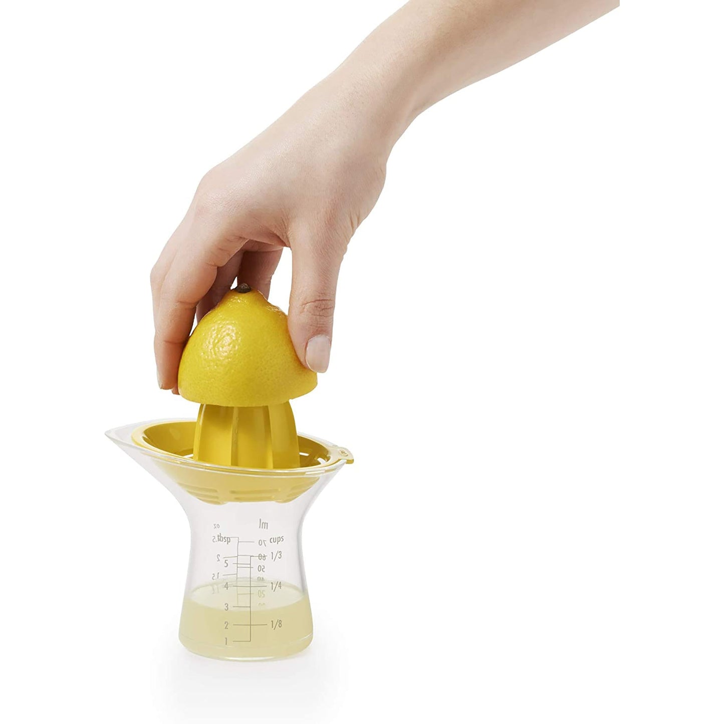 Small Citrus Juicer Lemon and Orange Squeezer - Yellow
