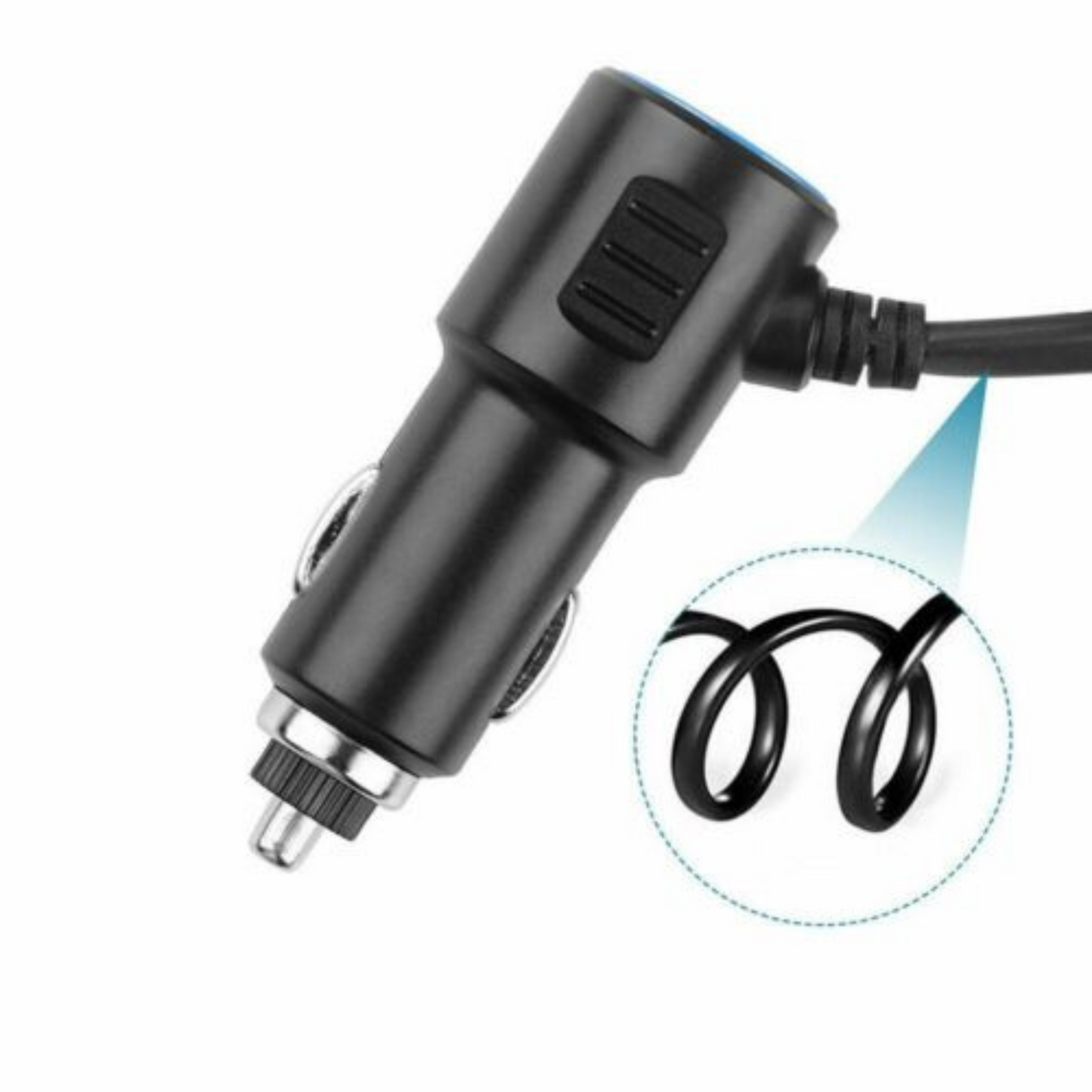 3 Way DC Car Charger Multi Socket with USB Ports