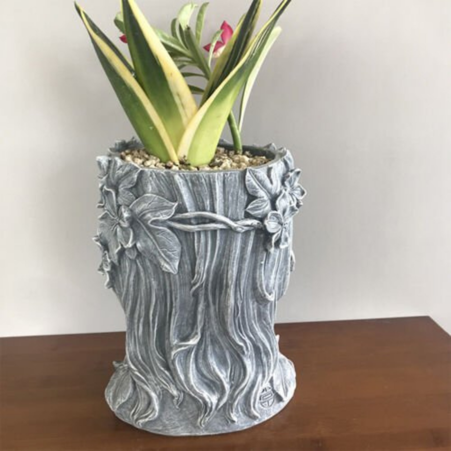 Resin Succulents Plant Pot Goddess Head Design Home Office Lady Face Planter