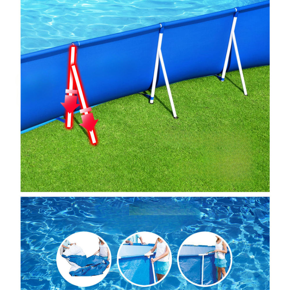 Swimming Pool Above Ground Heavy Duty Steel Frame Pools 4M