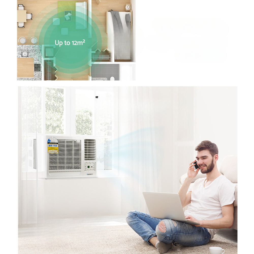 Window Air Conditioner Portable 2.7kW Wall Cooler Fan Cooling Only