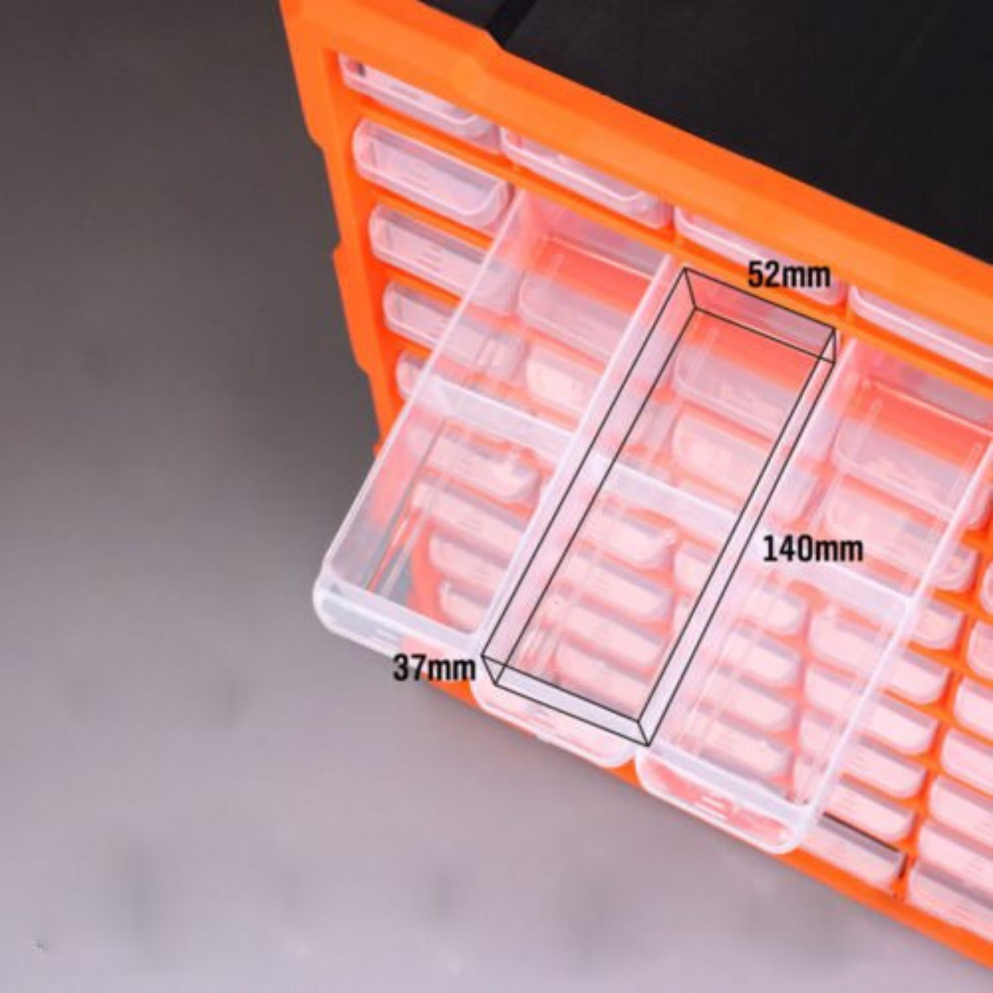 Tool Storage Organizer Parts Drawers Cabinet Box Chest with Dividers