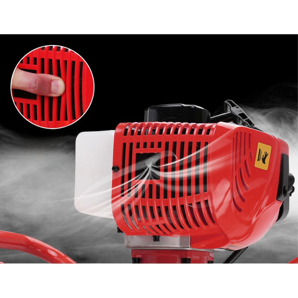 Motor Post Hole Complete Digger Engine Petrol Earth Auger - 80CC