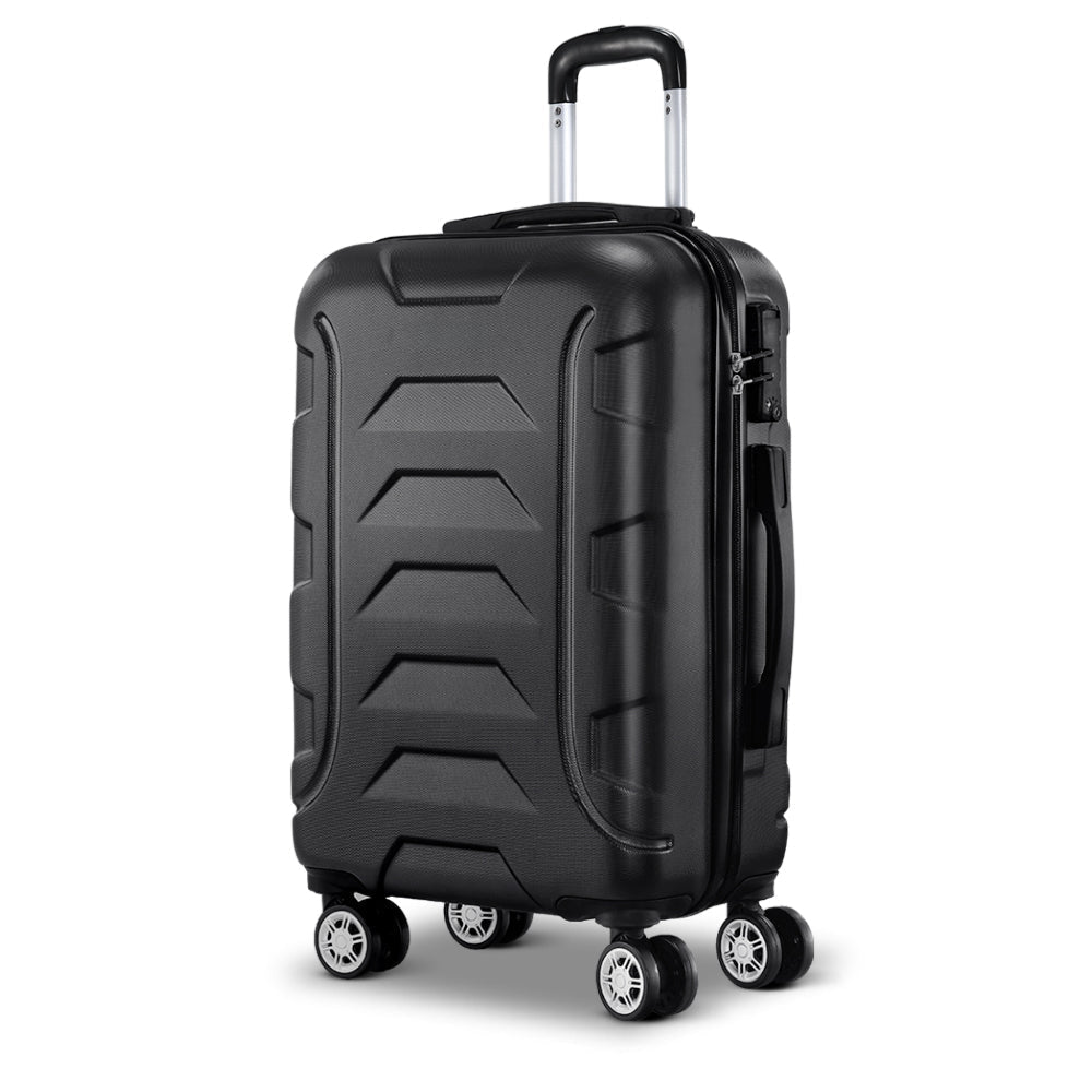20" Luggage Travel Suitcase Set Trolley Hard Case Strap Lightweight