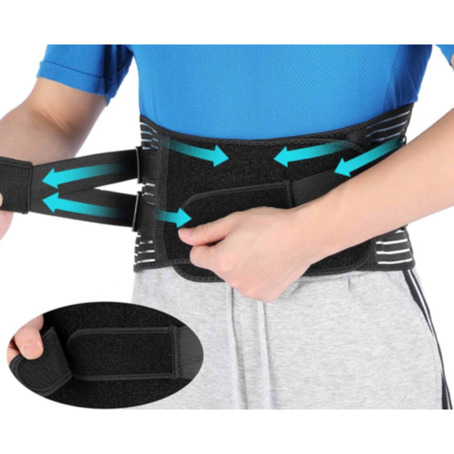Posture Correcting Lumbar Lower Back Support Brace Orthosis Waist Belt