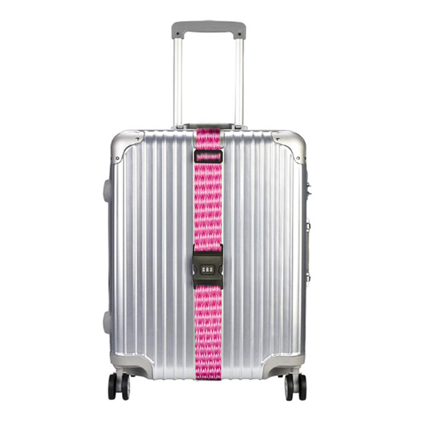 Travel Secure Lock Safe Nylon Luggage Strap Suitcase with Password Code