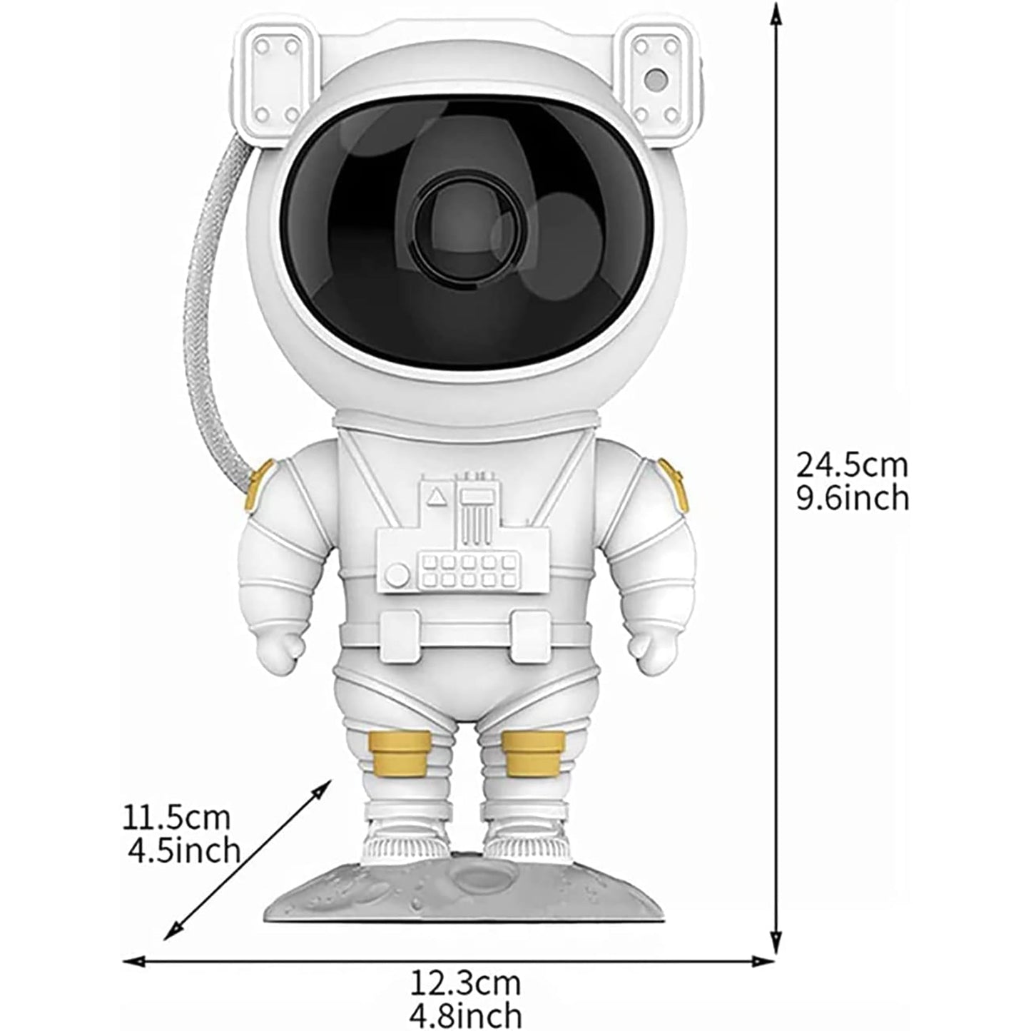 LED Night Light Astronaut Star Projector with Timer and Remote Control Room Decor