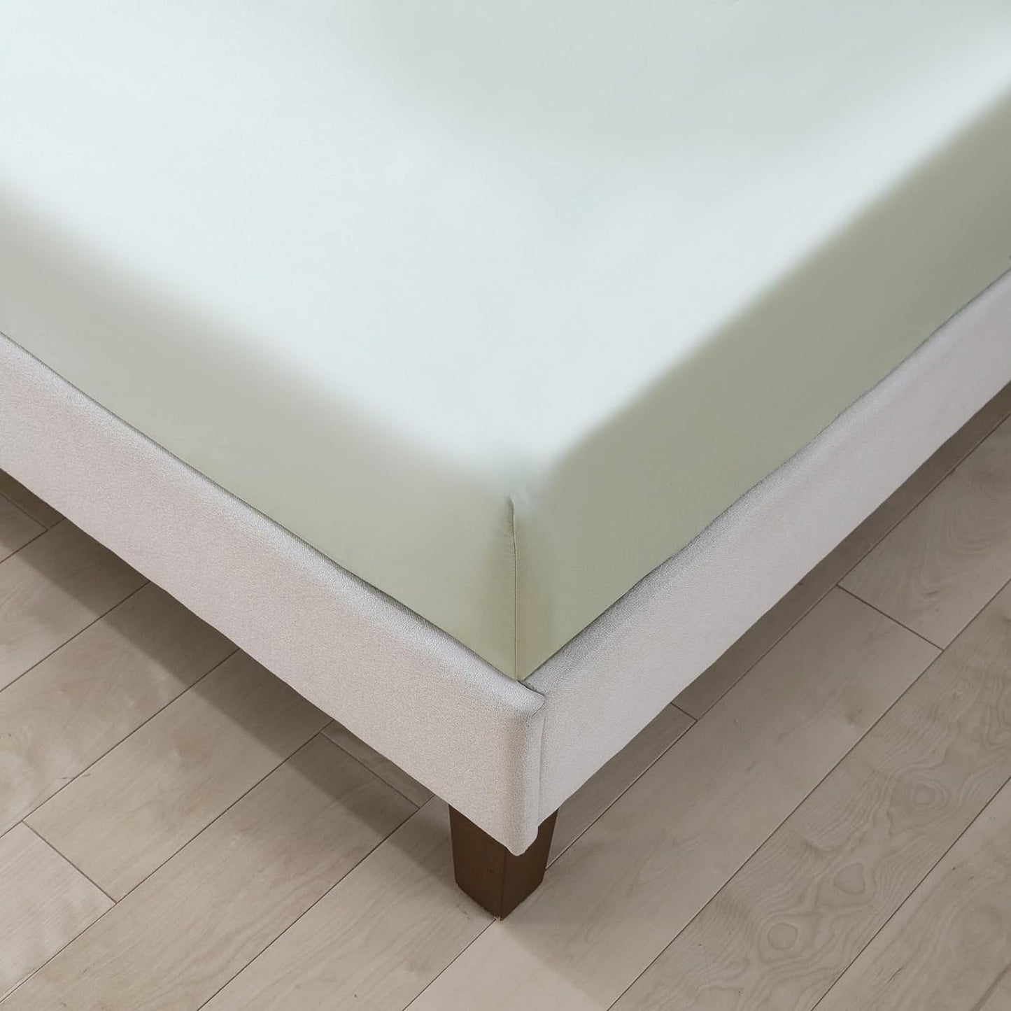 500TC Soft and Luxurious 100% Cool Breathable Cotton Bed Sateen Set - Sage