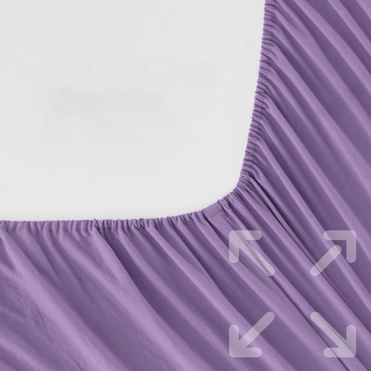 Premium 1800TC Breathable Ultra-Soft Microfibre Single Bed Sheet Set - Dusty Lilac